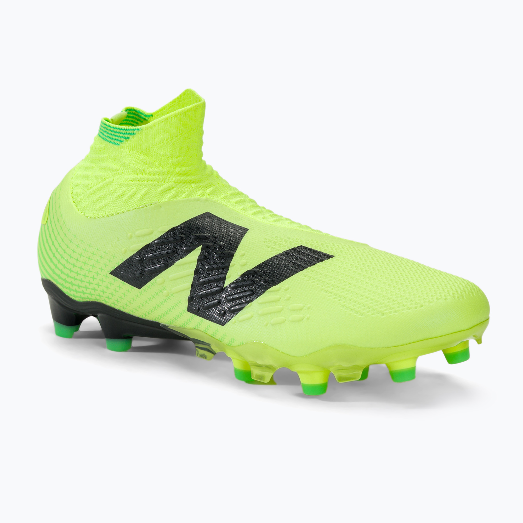 Buty piłkarskie męskie New Balance Tekela Pro V4+ FG bleached lime glo