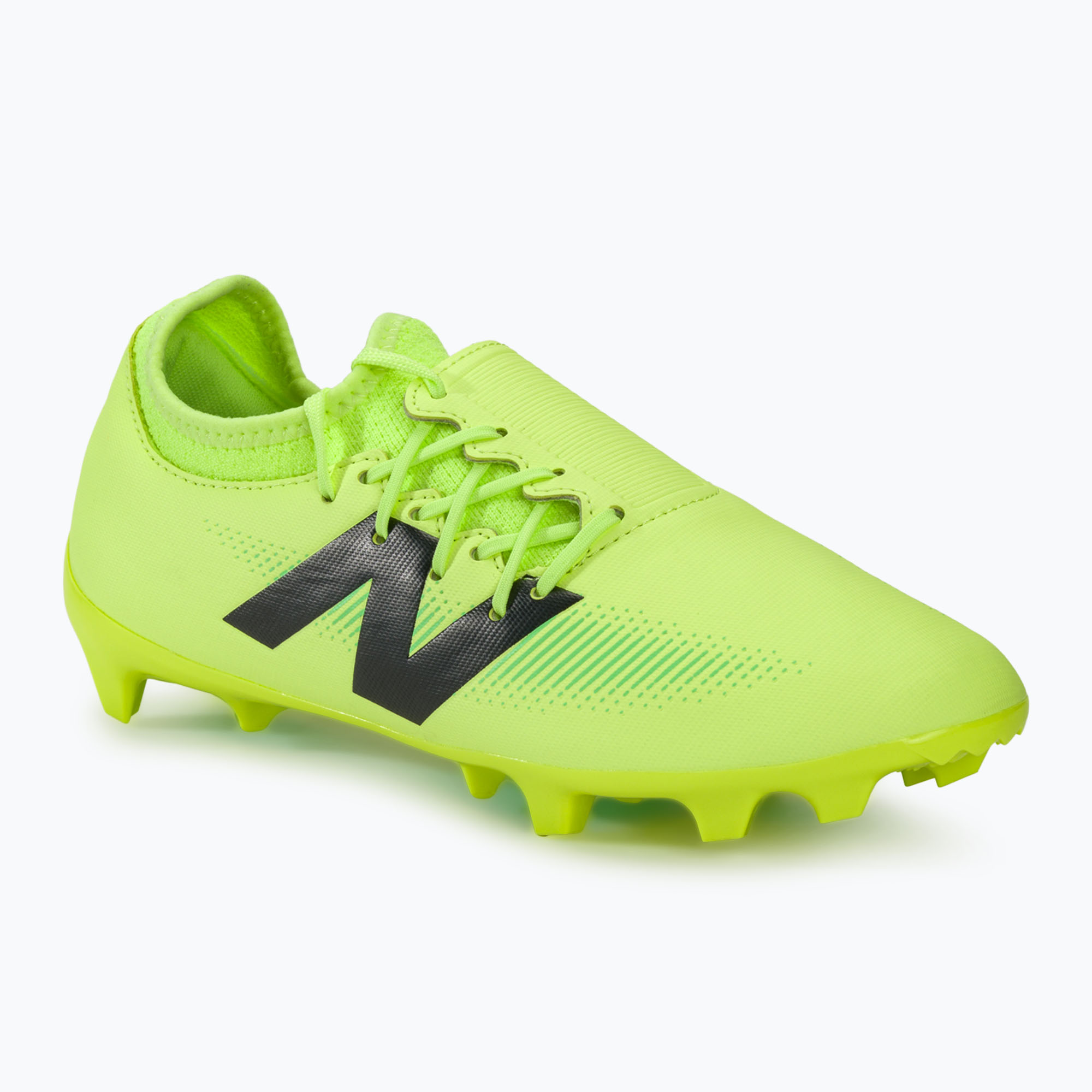 Buty piłkarskie męskie New Balance Furon Dispatch V7+ FG bleached lime glo 