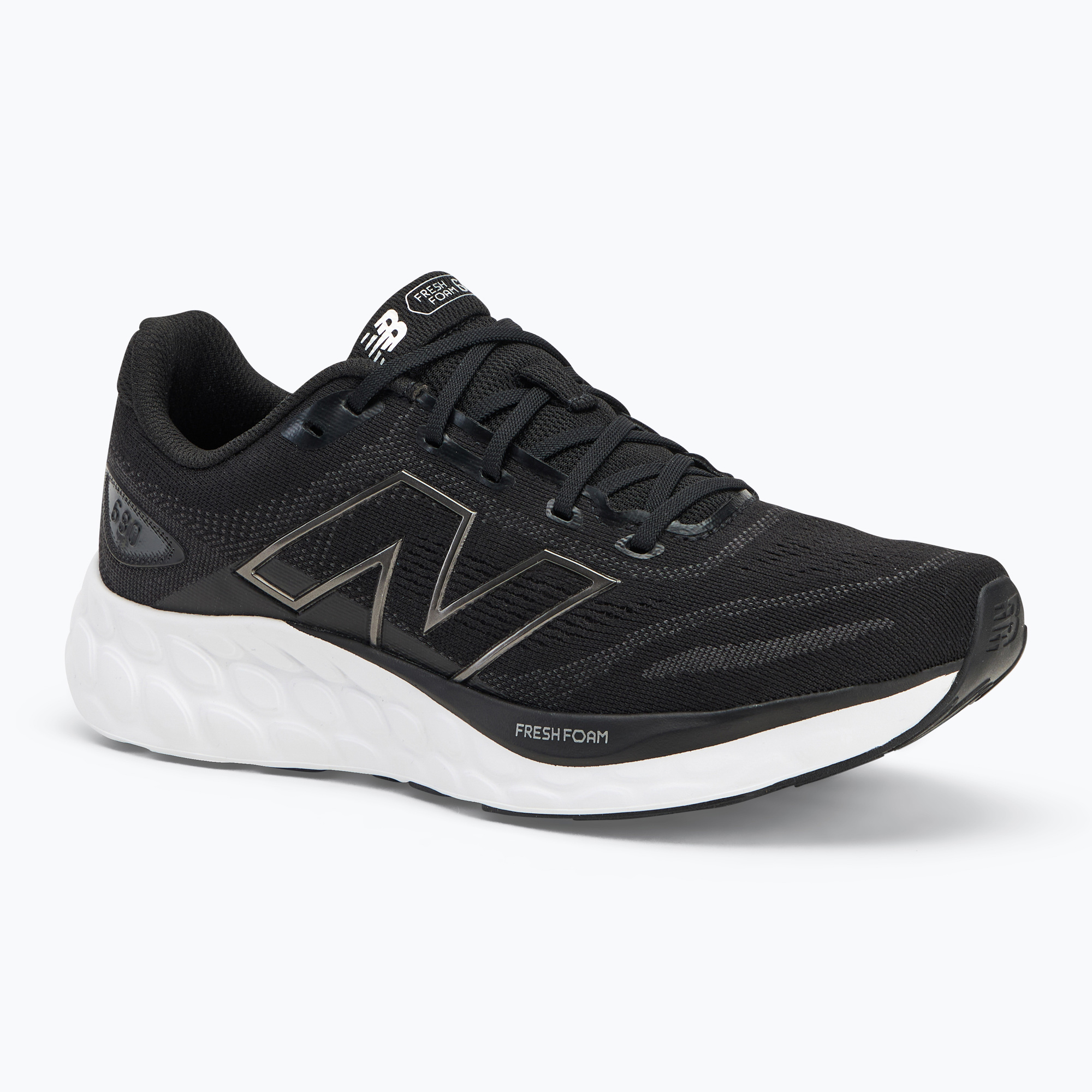 Buty do biegania męskie New Balance Fresh Foam 680 v8 black/white 