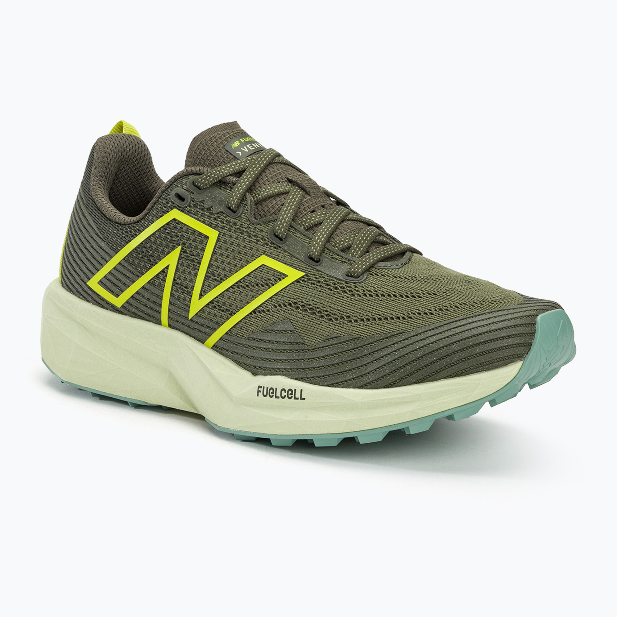 Buty do biegania męskie New Balance FuelCell Venym dark olivine 