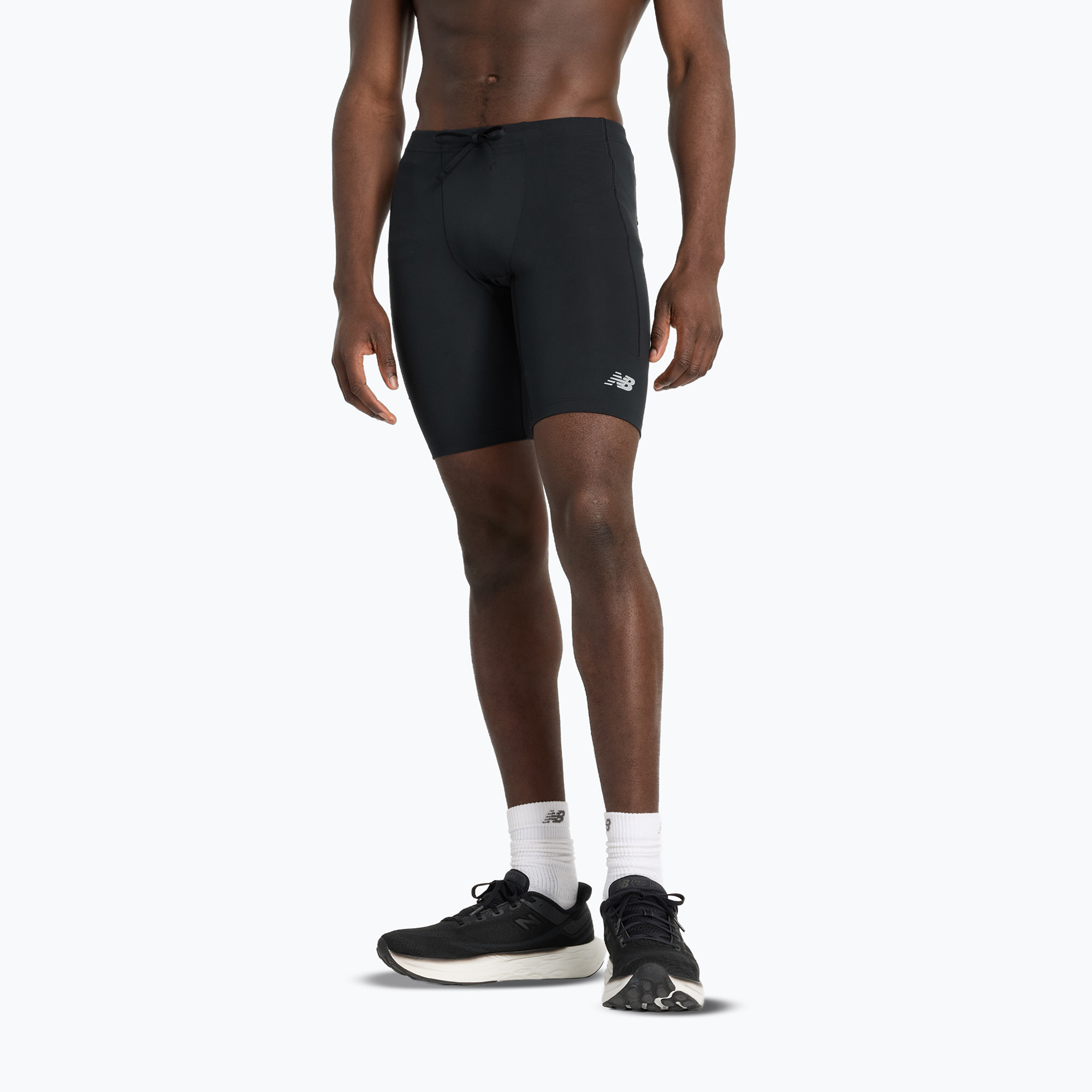 Мъжки шорти New Balance Athletics Sleek Run  black