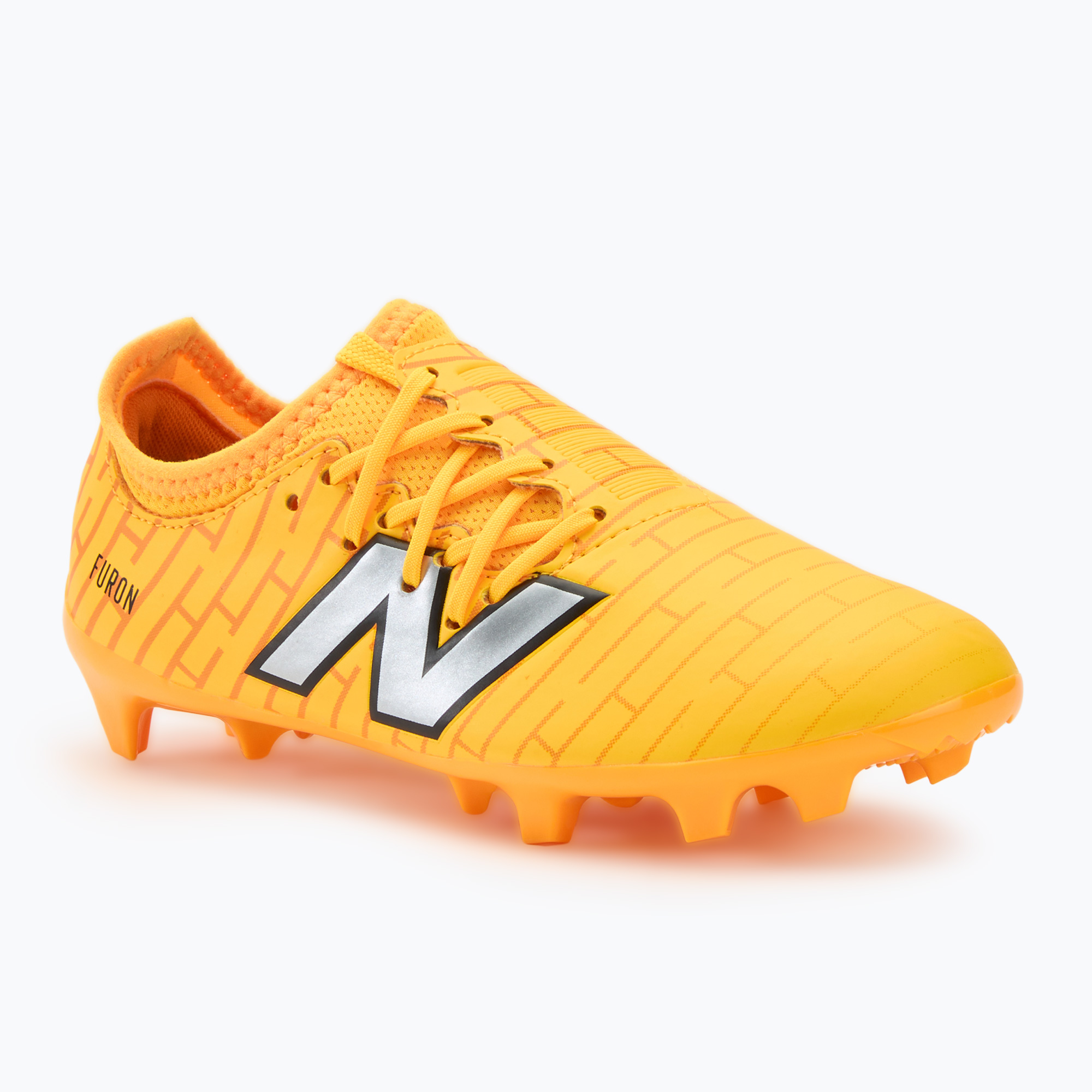 Детски футболни обувки New Balance Furon Dispatch V7  FG orange