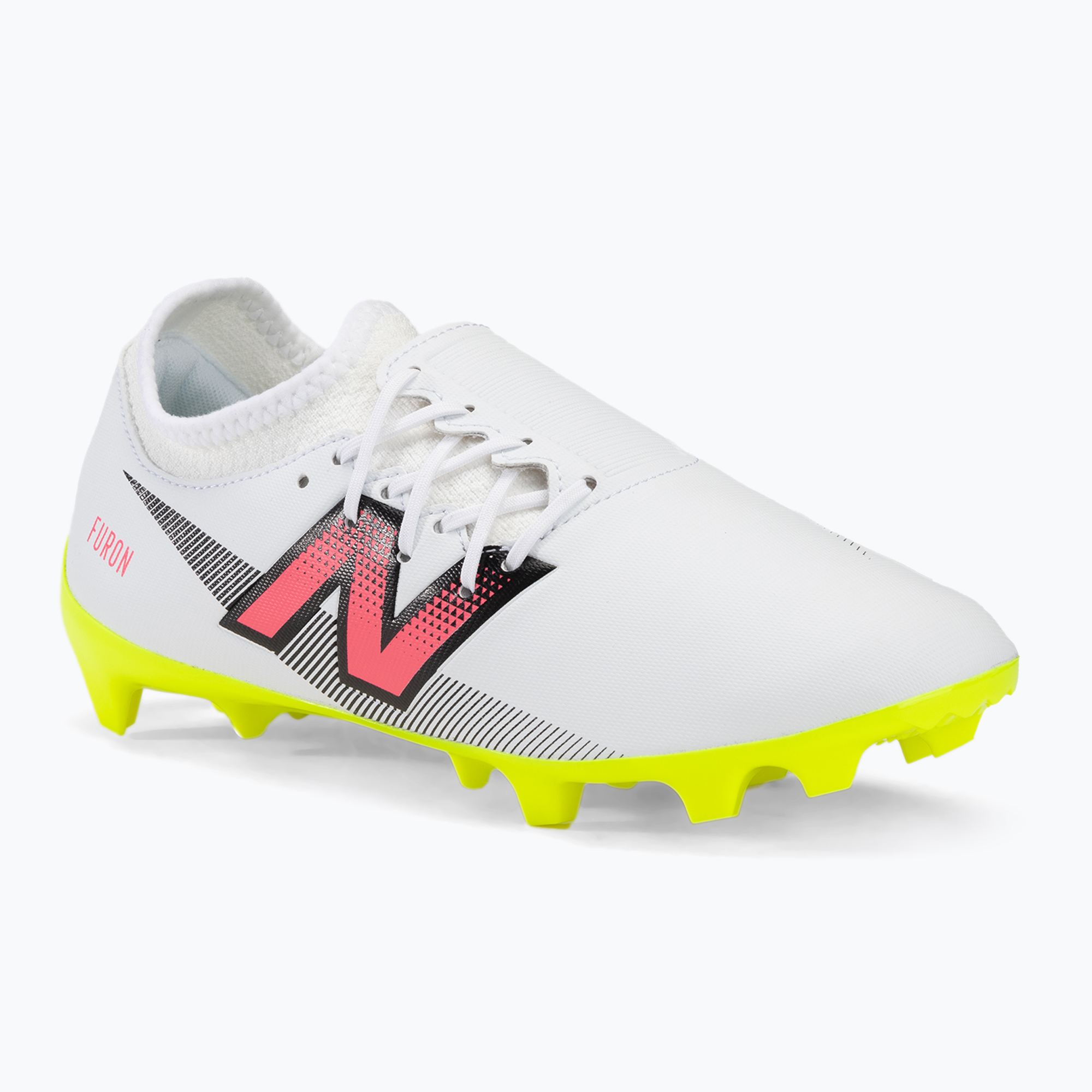 Buty piłkarskie męskie New Balance Furon Dispatch V7+ FG white 