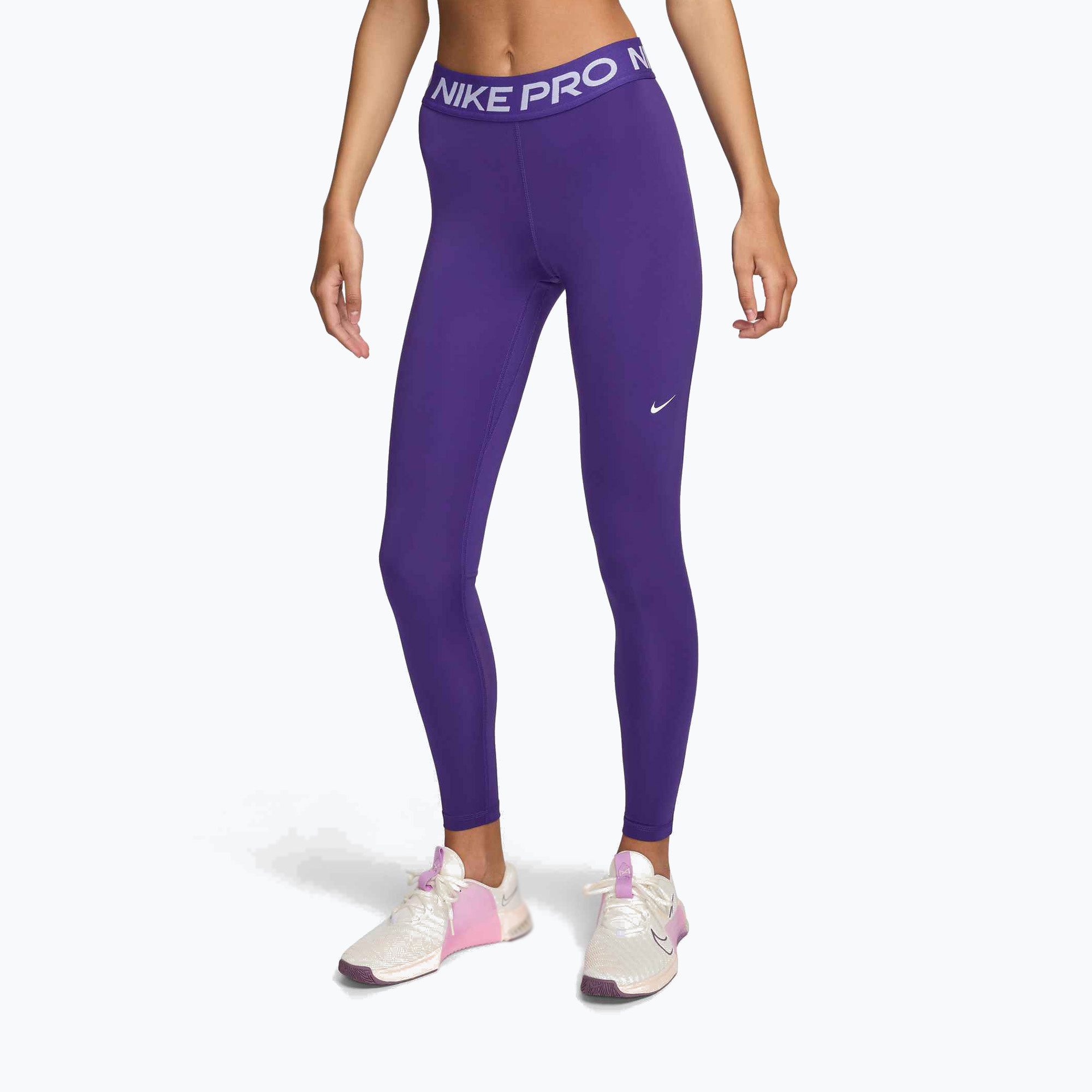 Legginsy damskie Nike Pro 365 Tight court purple/white 