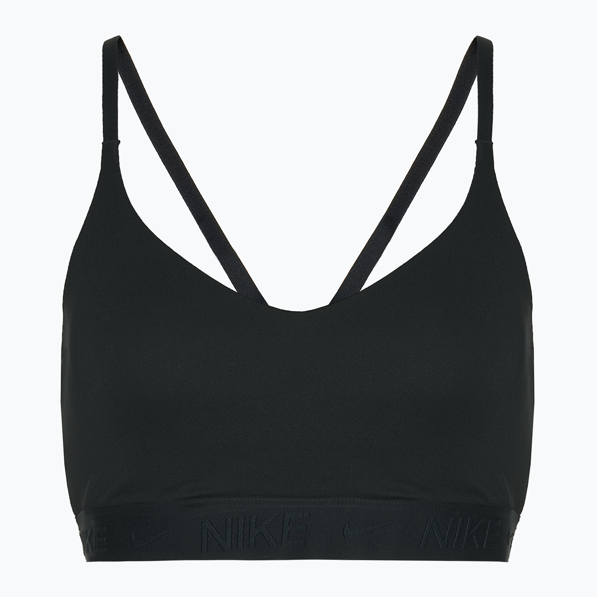 Biustonosz treningowy Nike Dri-Fit Indy Light Support black/black/black 