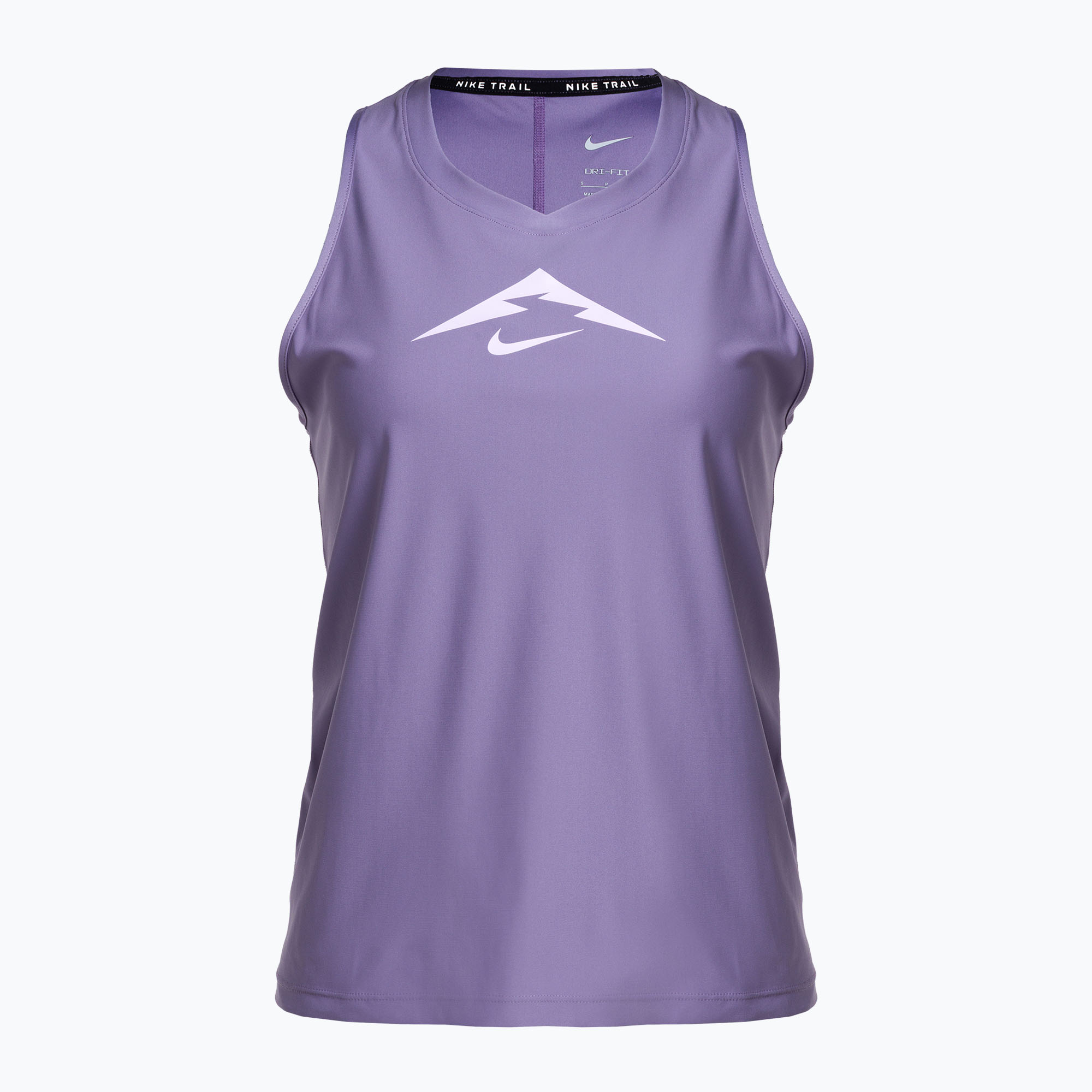 Koszulka do biegania damska Nike Trail Dri-Fit Graphic TT daybreak/lilac bloom 