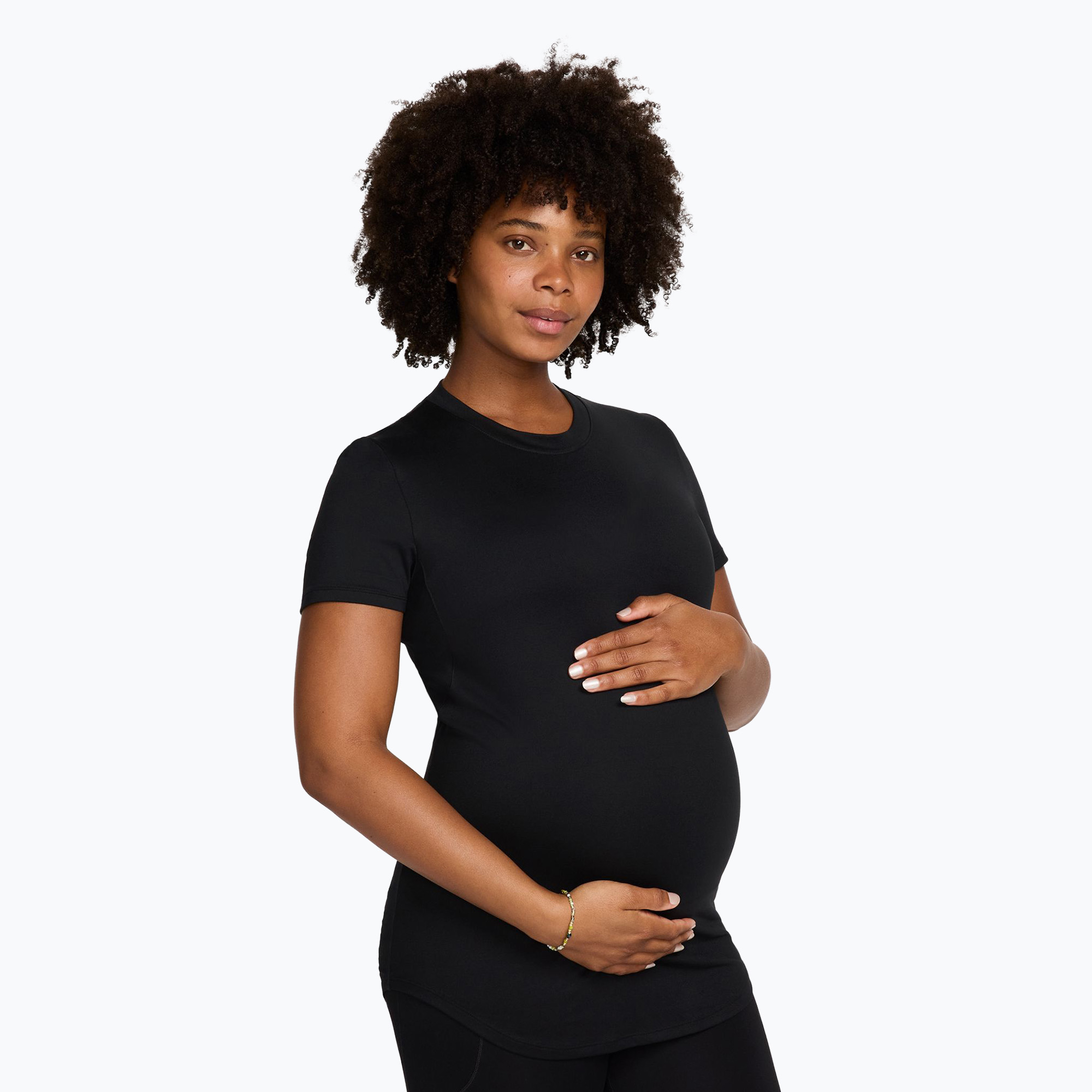Дамска тениска Nike One Maternity Dri Fit Slim-Fit black