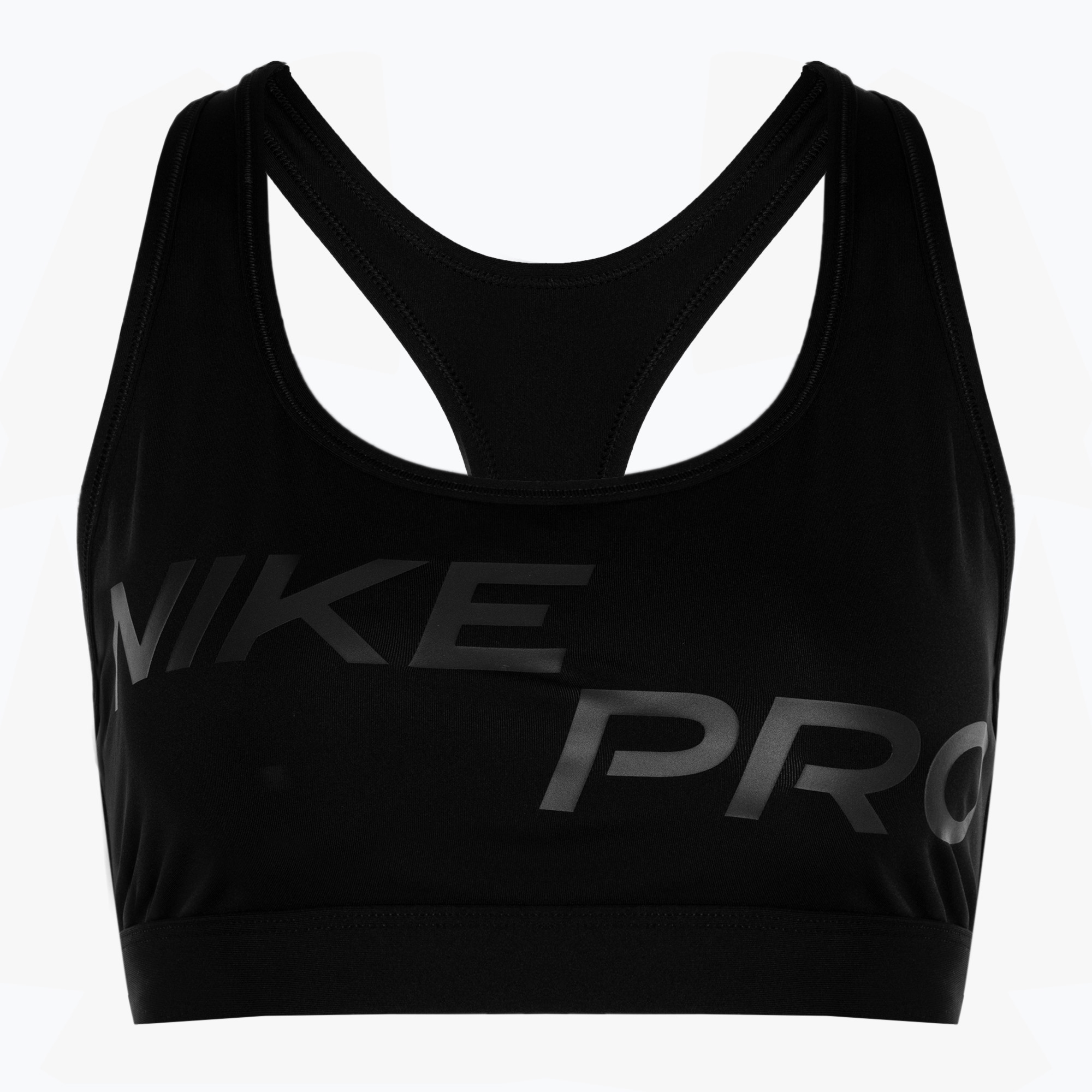 Biustonosz treningowy Nike Pro Swoosh Light Support black/white 