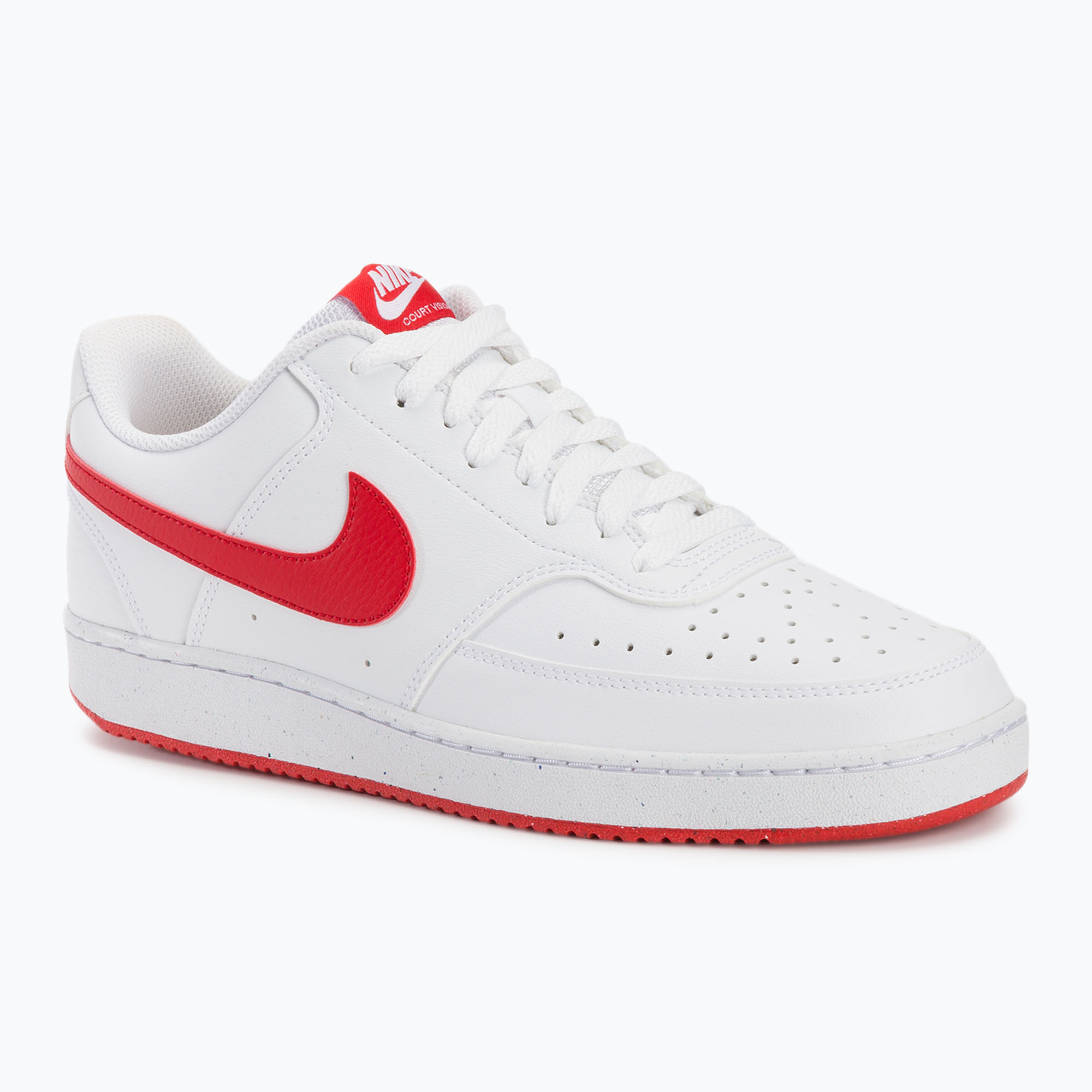 Buty męskie Nike Court Vision Low Next Nature white/university red 