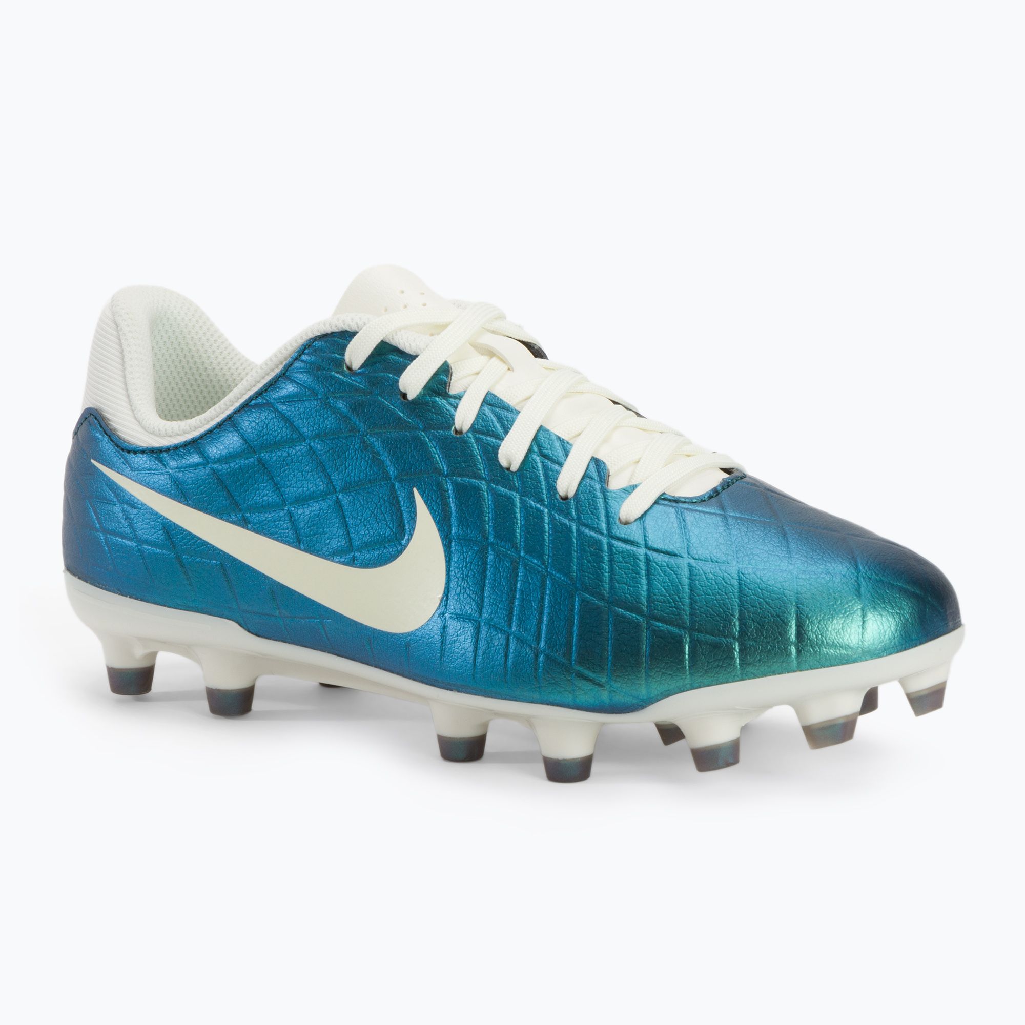 Buty piłkarskie dziecięce Nike Tiempo Emerald Legend 10 Academy FG/MG dark atomic teal/sail 