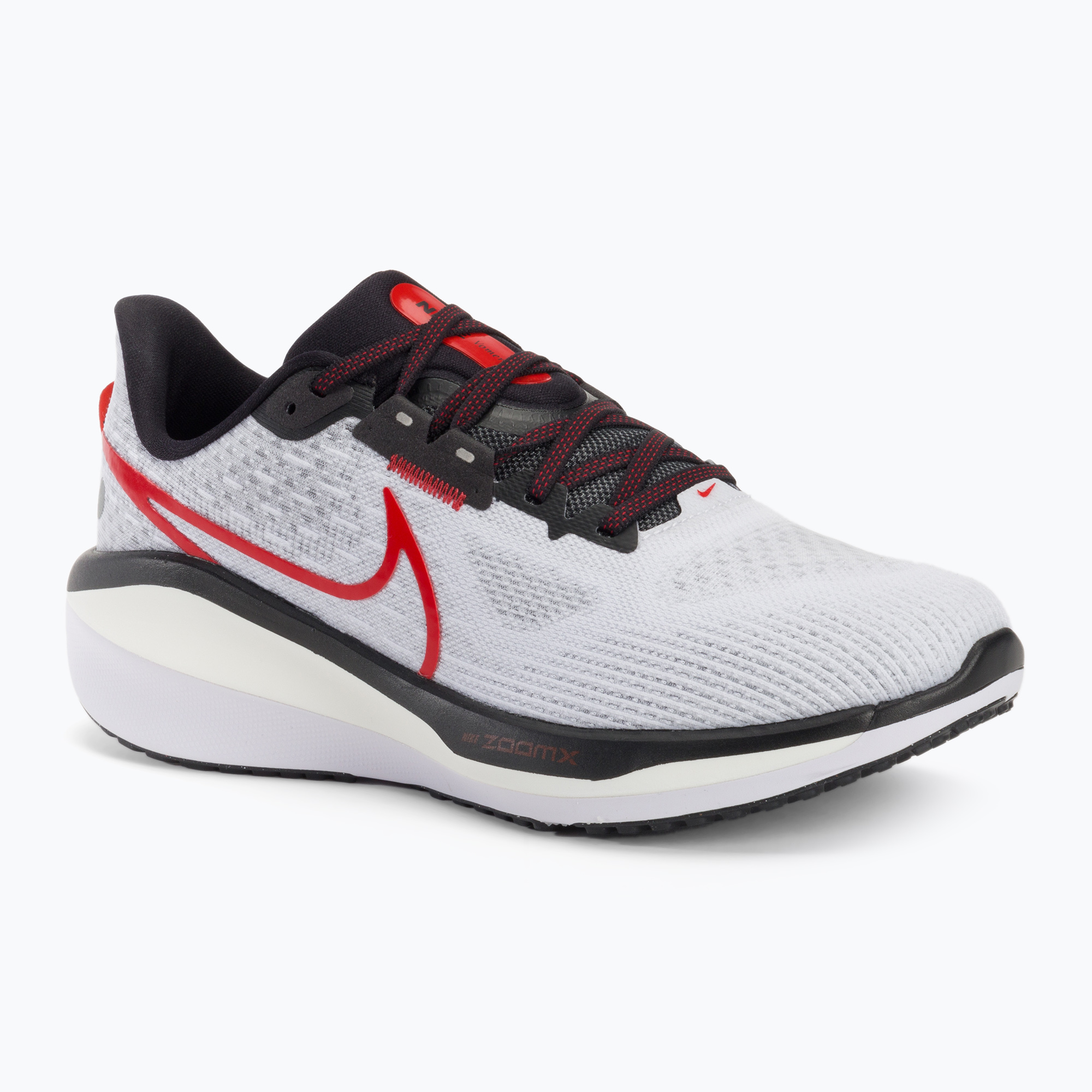 Buty do biegania męskie Nike Vomero 17 white/fire red/platinum tint/black 