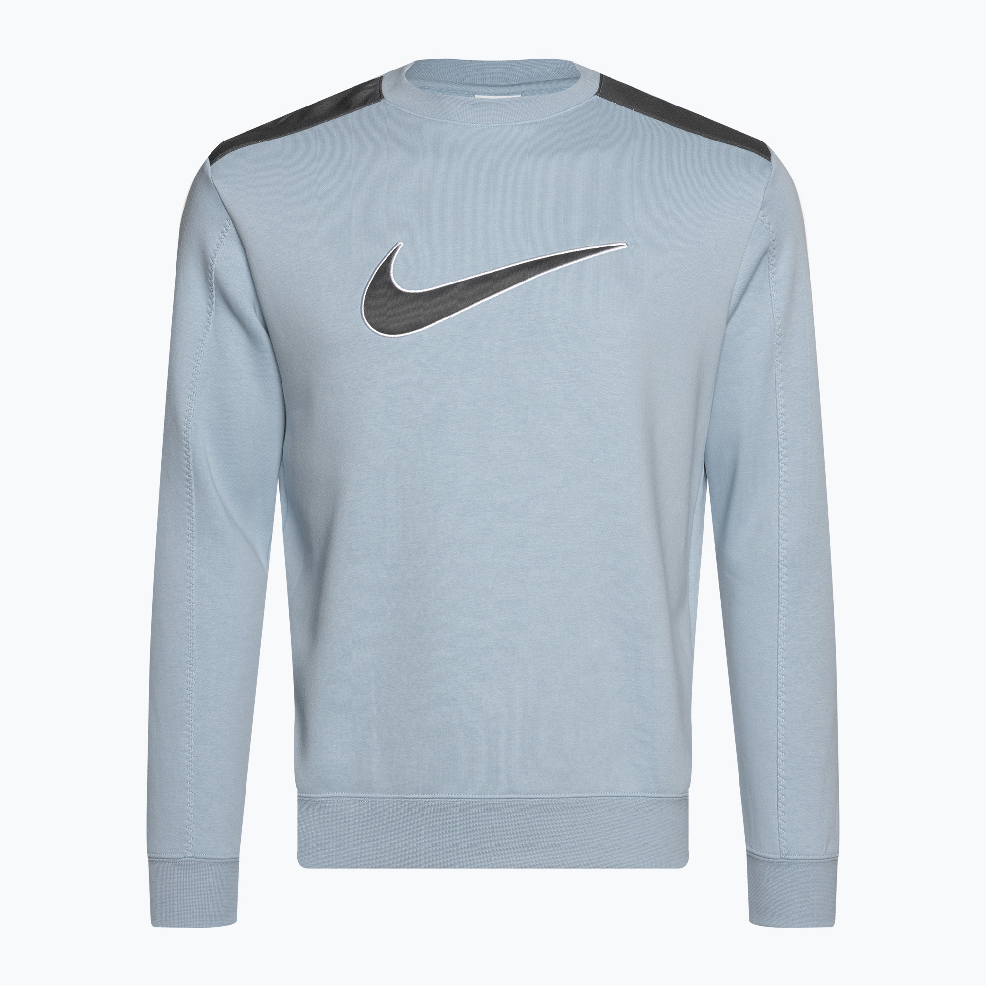 Bluza męska Nike Sportswear Fleece Crew light armory blue/iron grey 