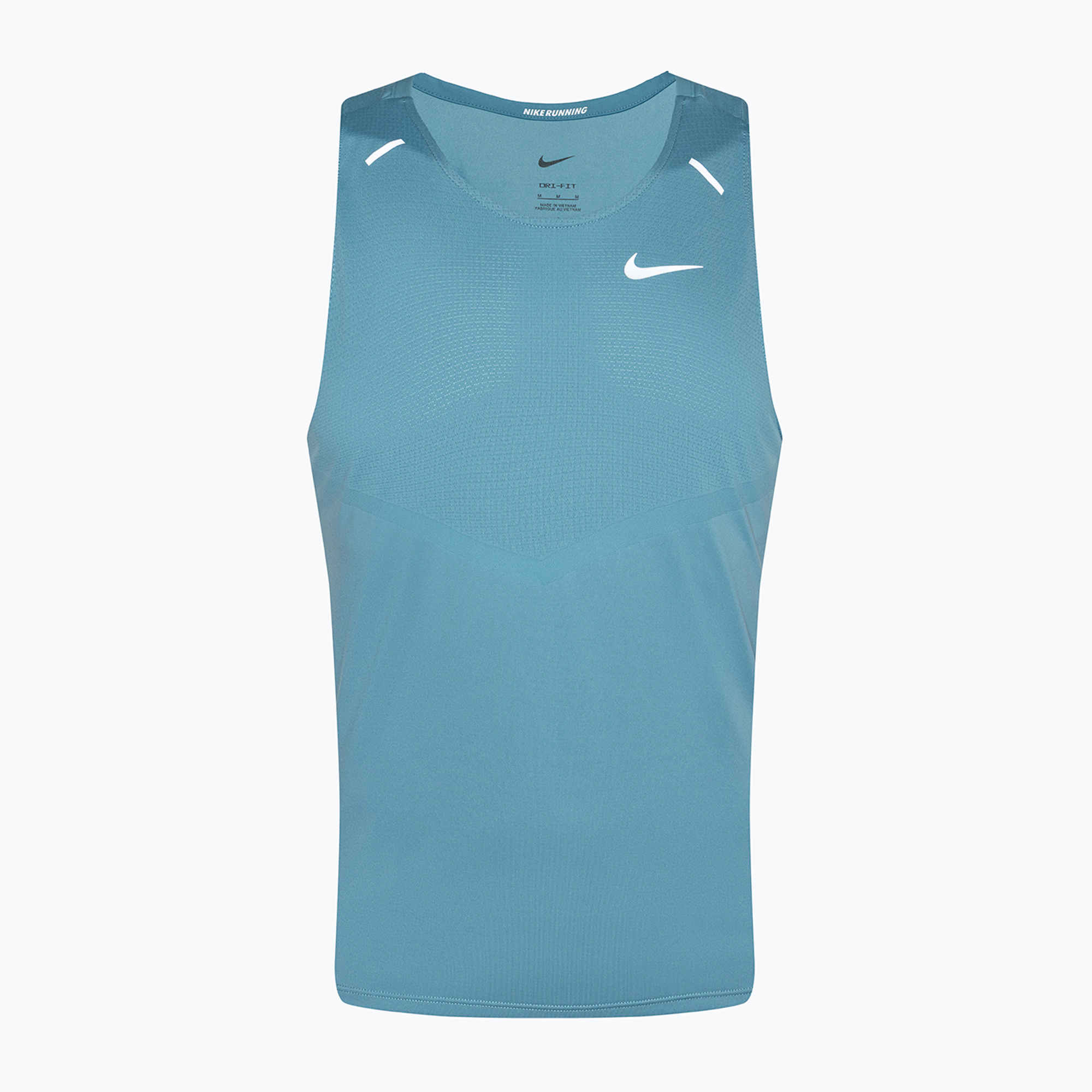 Koszulka do biegania męska Nike Dri-Fit Rise 365denim turquise/reflective silver 