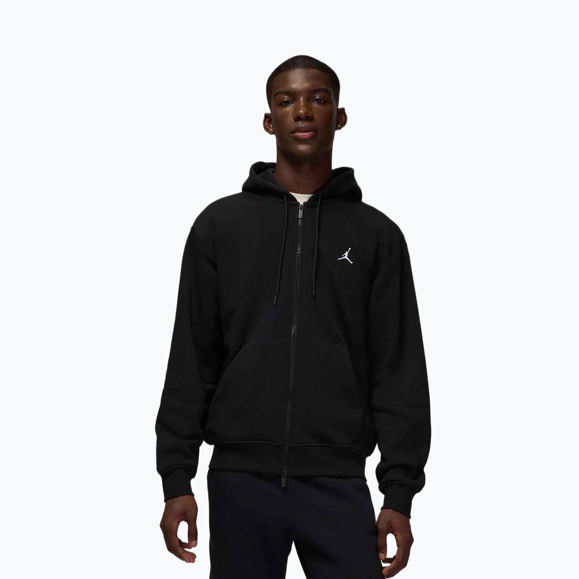Bluza męska Nike Jordan Brooklyn Fleece Full Zip black/white 