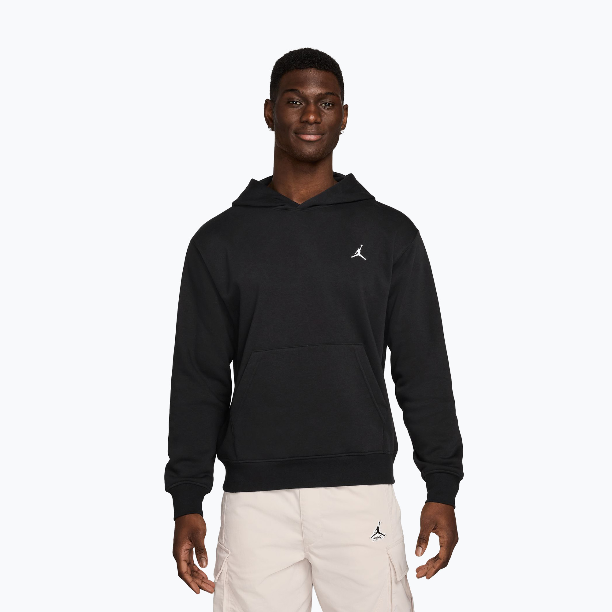 Мъжки суичър Nike Jordan Brooklyn Fleece black/white
