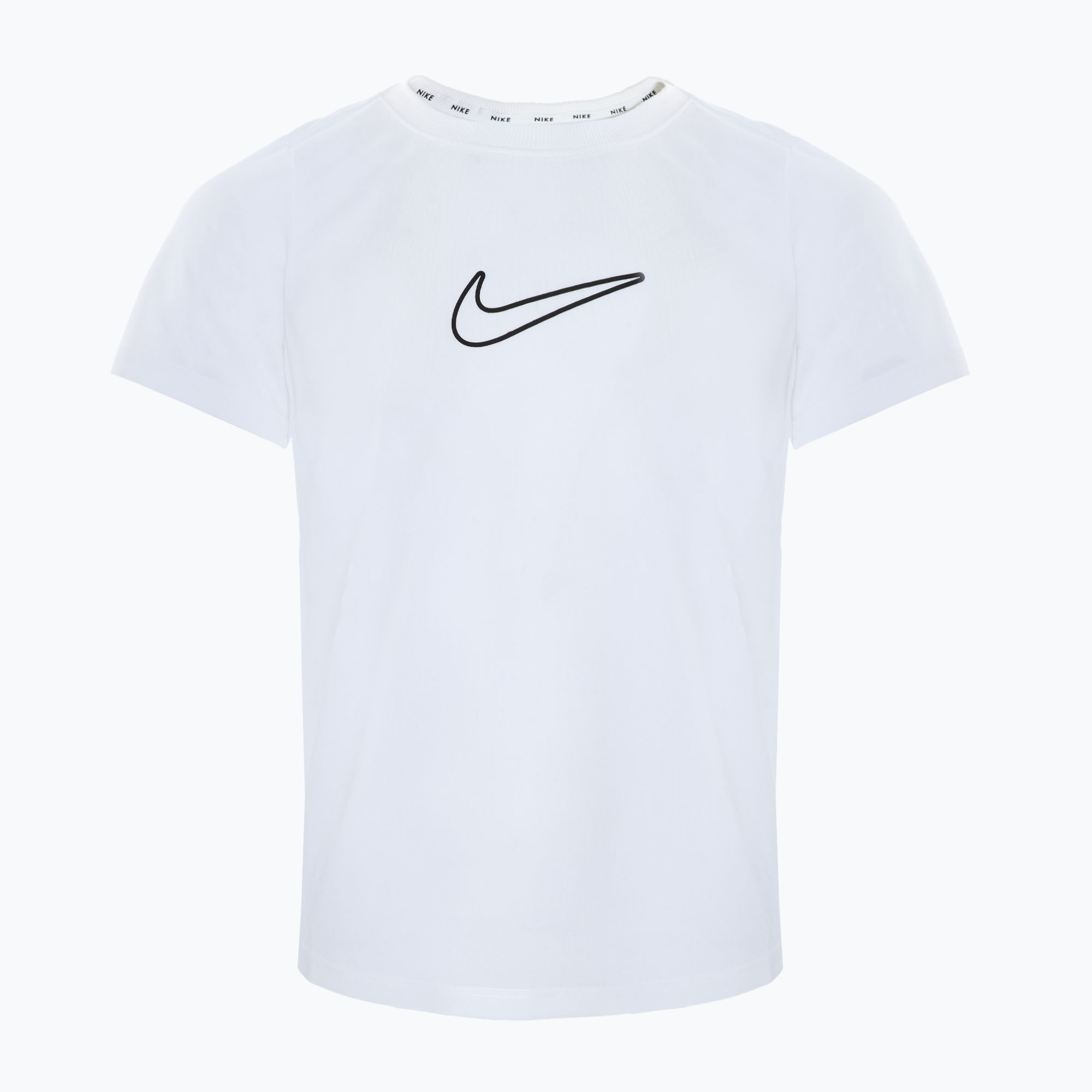 Koszulka dziecięca Nike One Dri-Fit white/black 