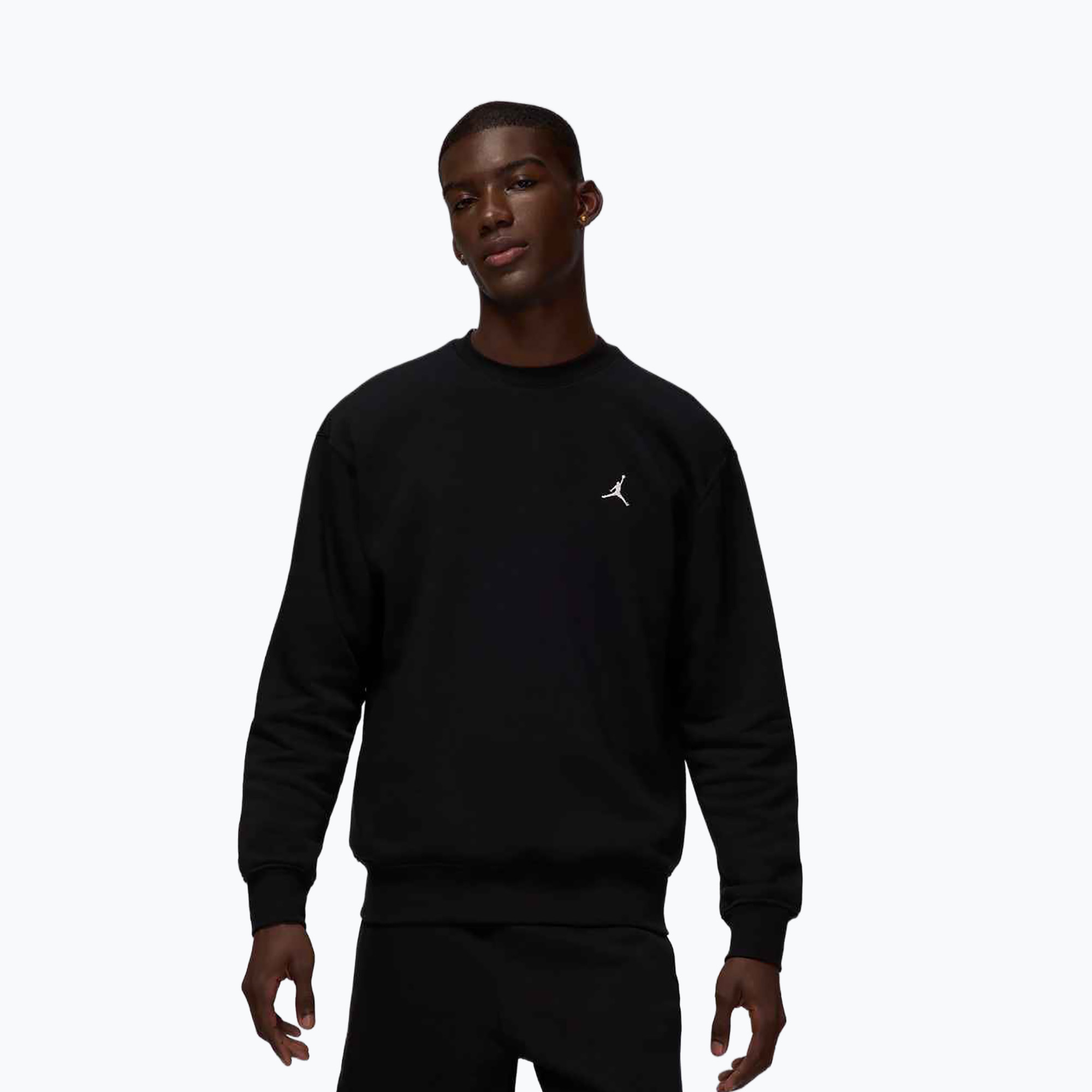 Bluza męska Nike Jordan Brooklyn Fleece Crew black/white 