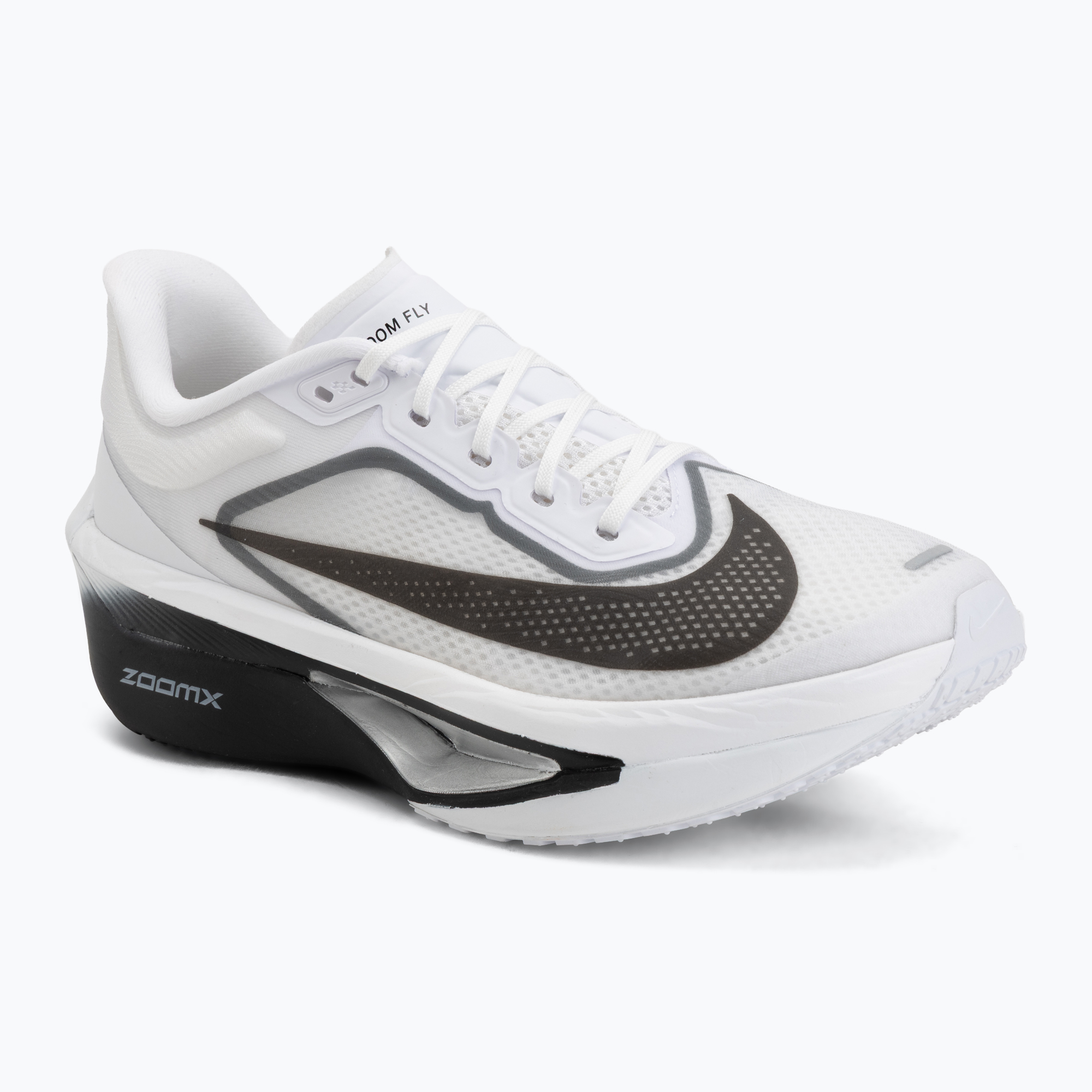 Buty do biegania męskie Nike Zoom Fly 6 white/smoke grey/metallic silver/black 