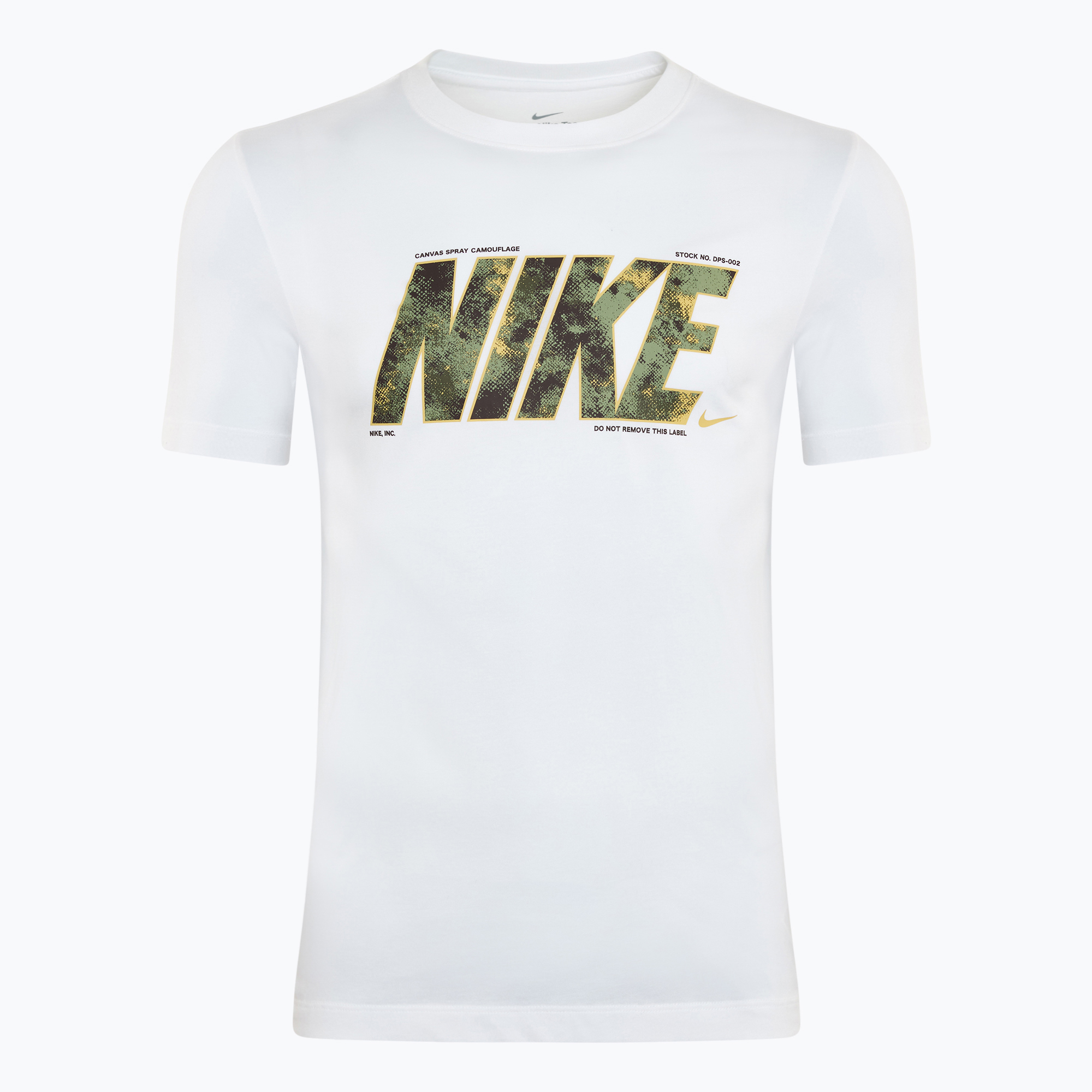 Мъжка тениска за тренировка Nike Dri-Fit Fitness white