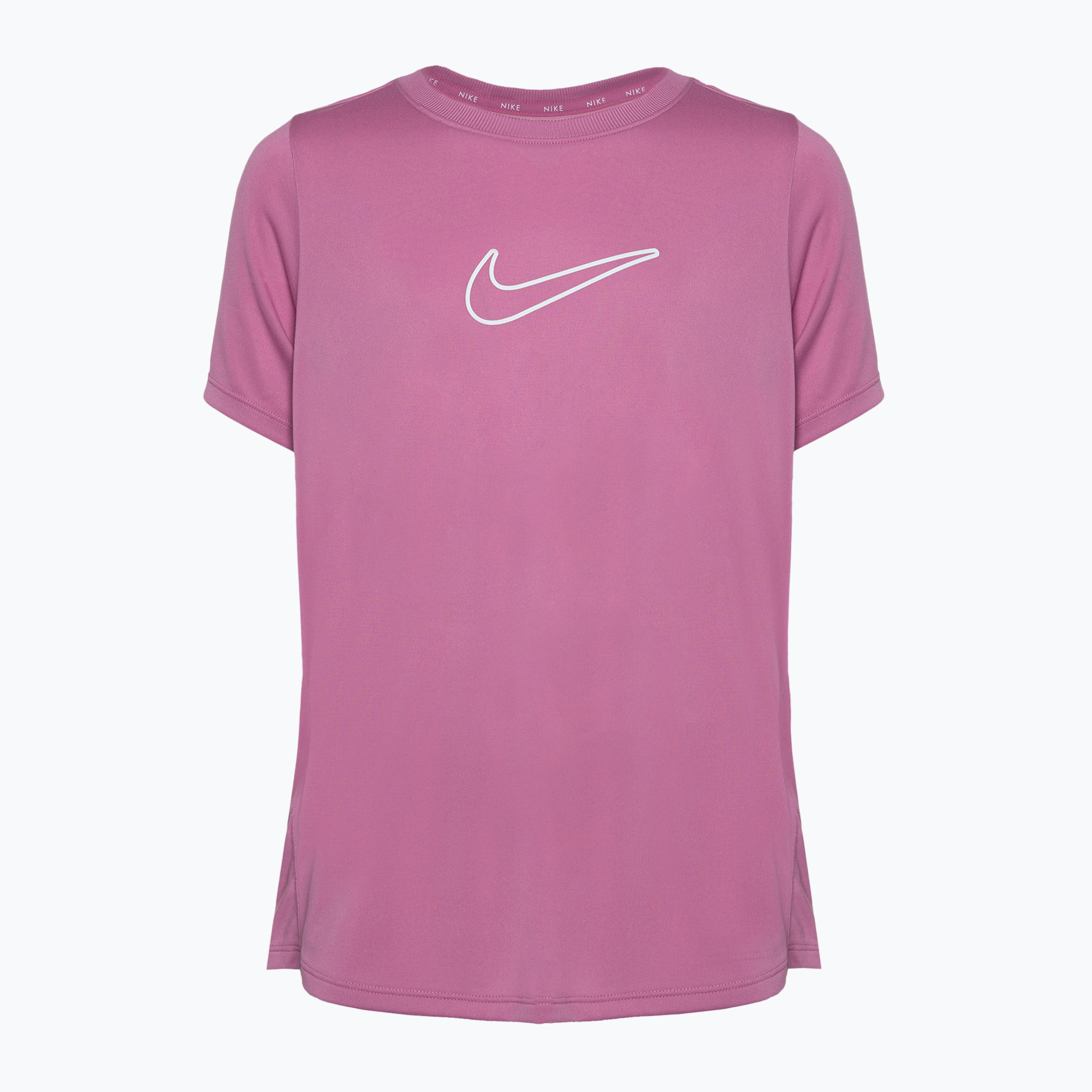 Koszulka dziecięca Nike One Dri-Fit magic flamingo/white 