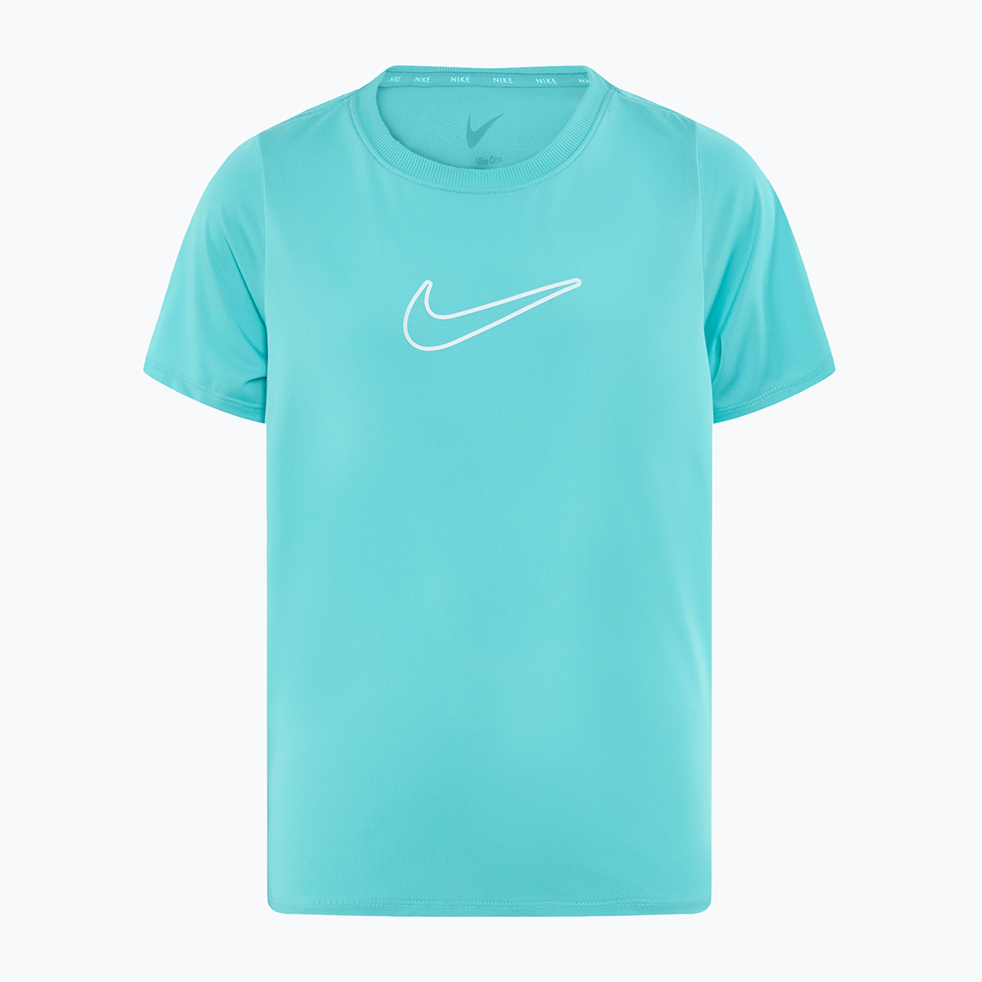Детска тениска Nike One Dri-Fit green frost/white
