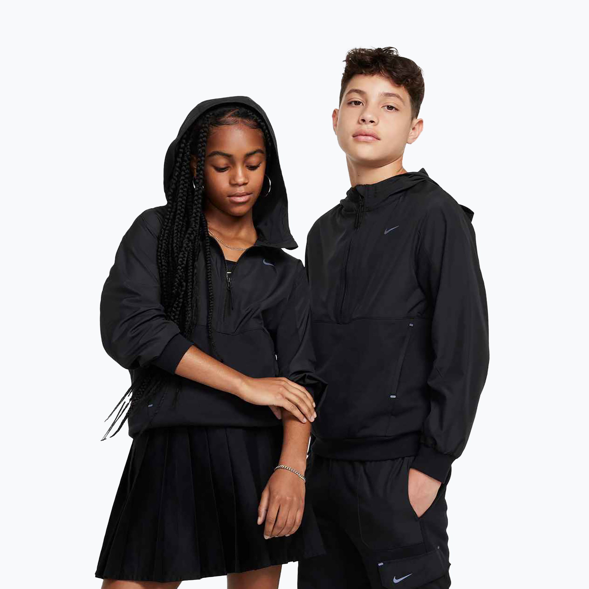 Bluza dziecięca Nike Sportswear City Utility EasyOn black/black 