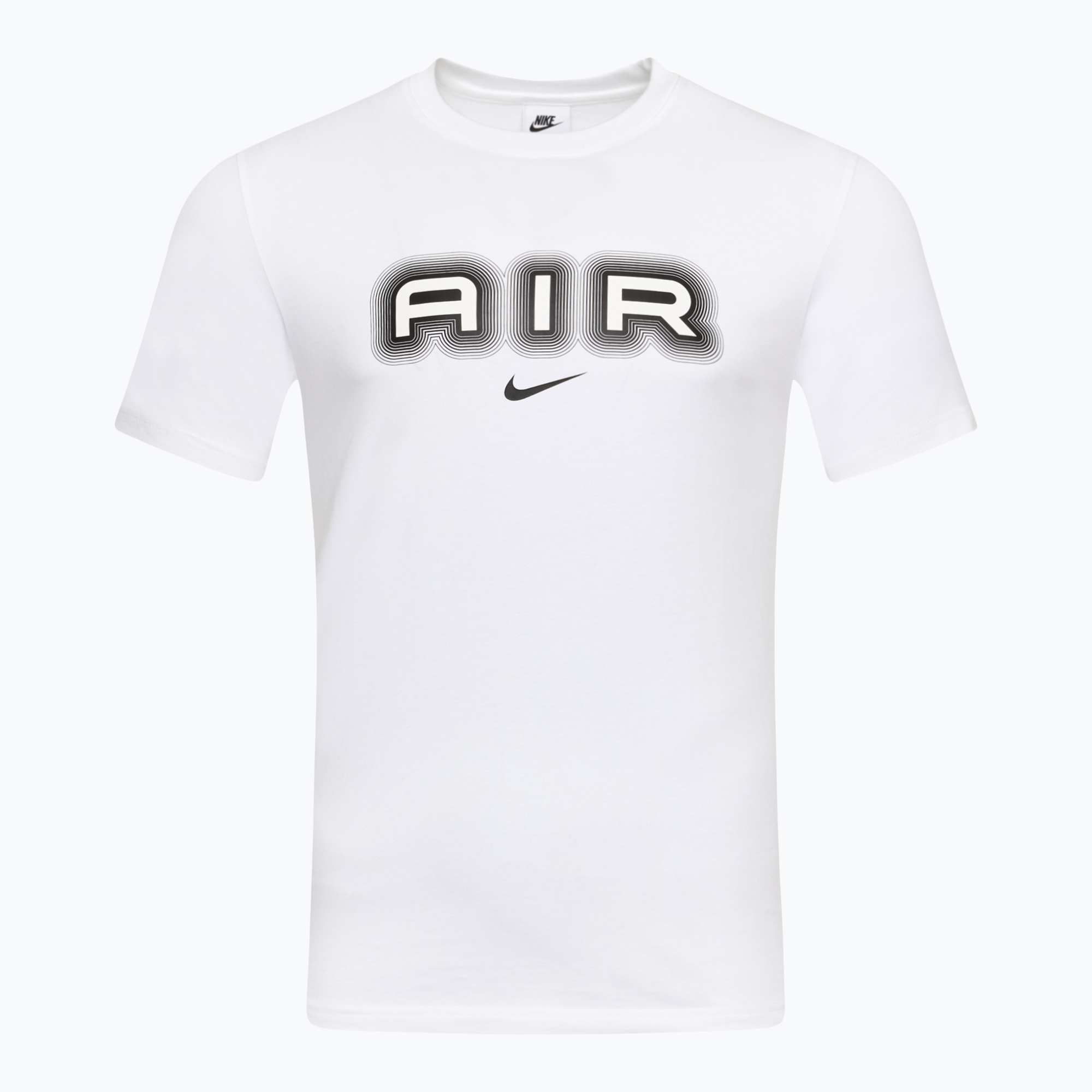 Maglietta Nike Air Graphic bianca/nera da uomo (L) (Air Graphic HM0185-100)