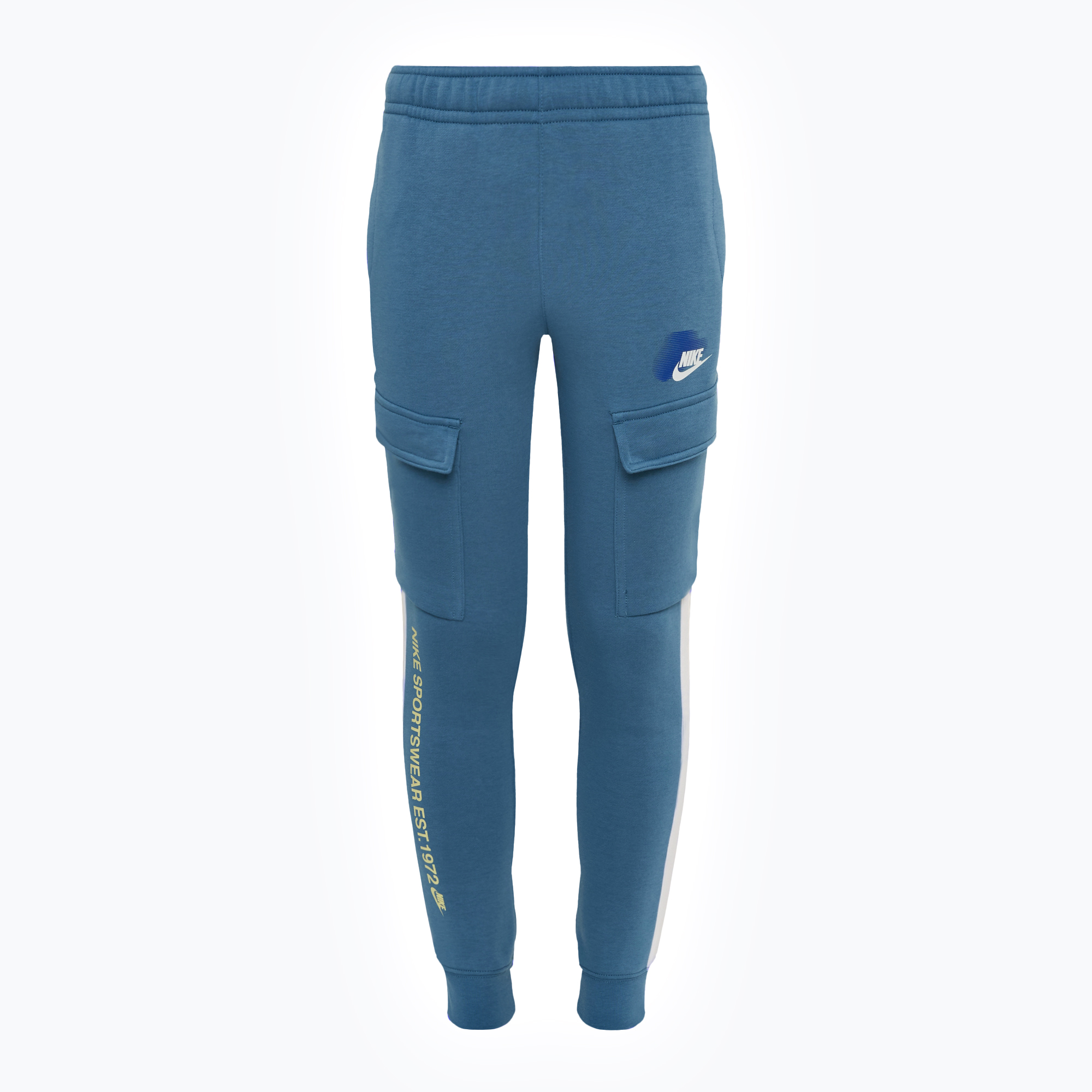 Spodnie dziecięce Nike Sportswear Standard Issue Cargo aegean storm 