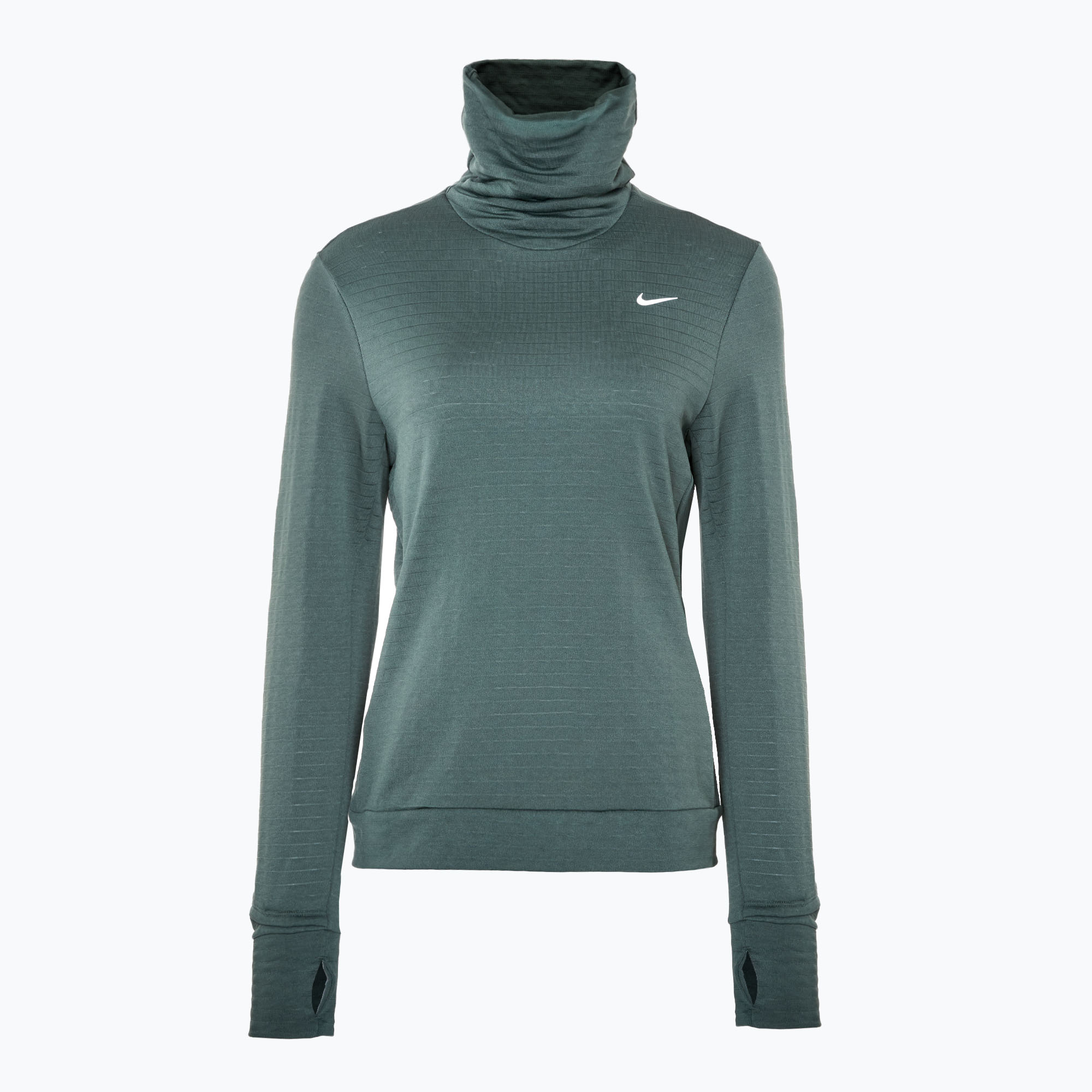 Bluza do biegania damska Nike Therma-FIT Swift Element vintage green/reflective silver 