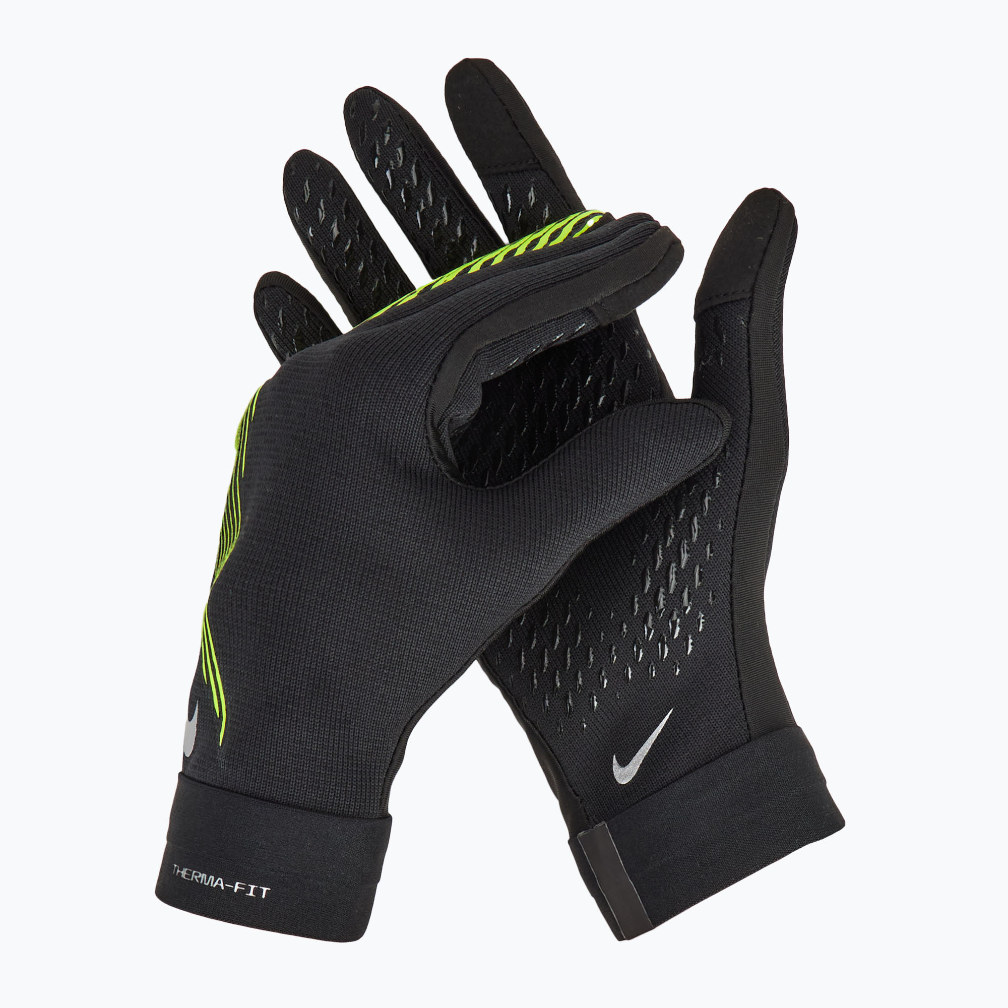 Rękawiczki Nike Academy Therma-FIT black/black/volt 
