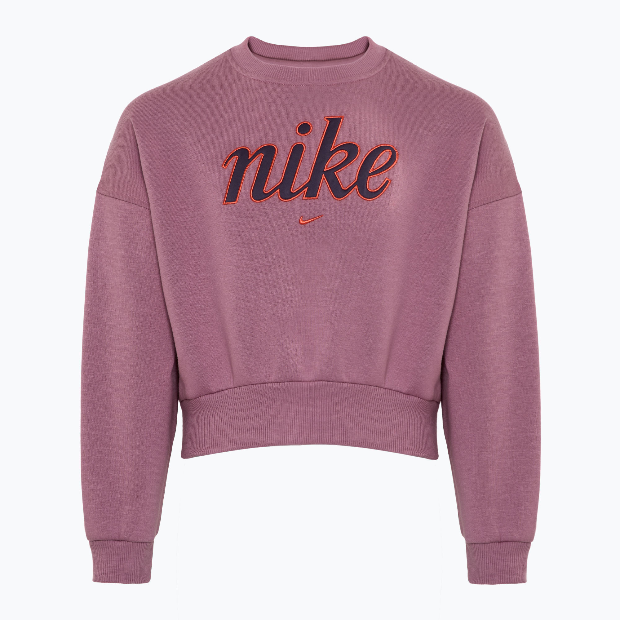 Bluza dziecięca Nike Sportswear Club Fleece plum dust/light wild mango 