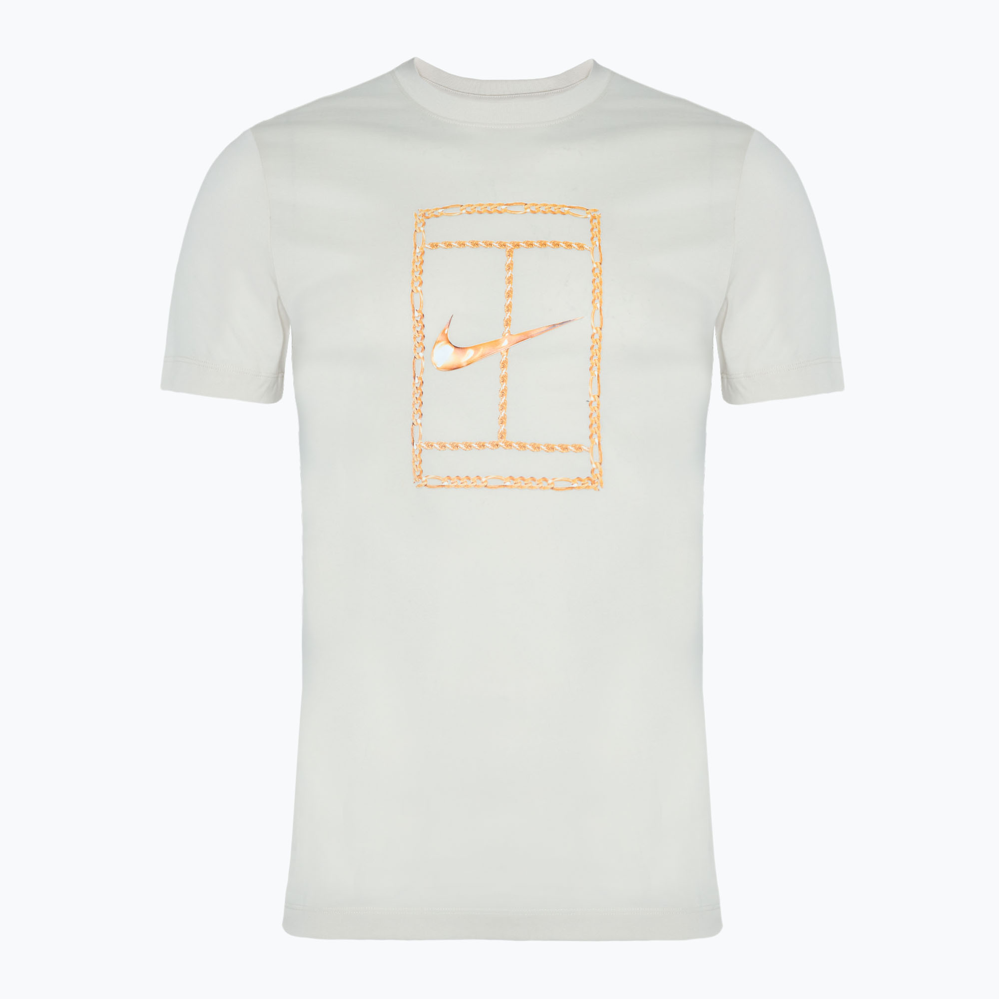 Koszulka tenisowa męska Nike Court Dri-FIT Tennis light orewood brown 