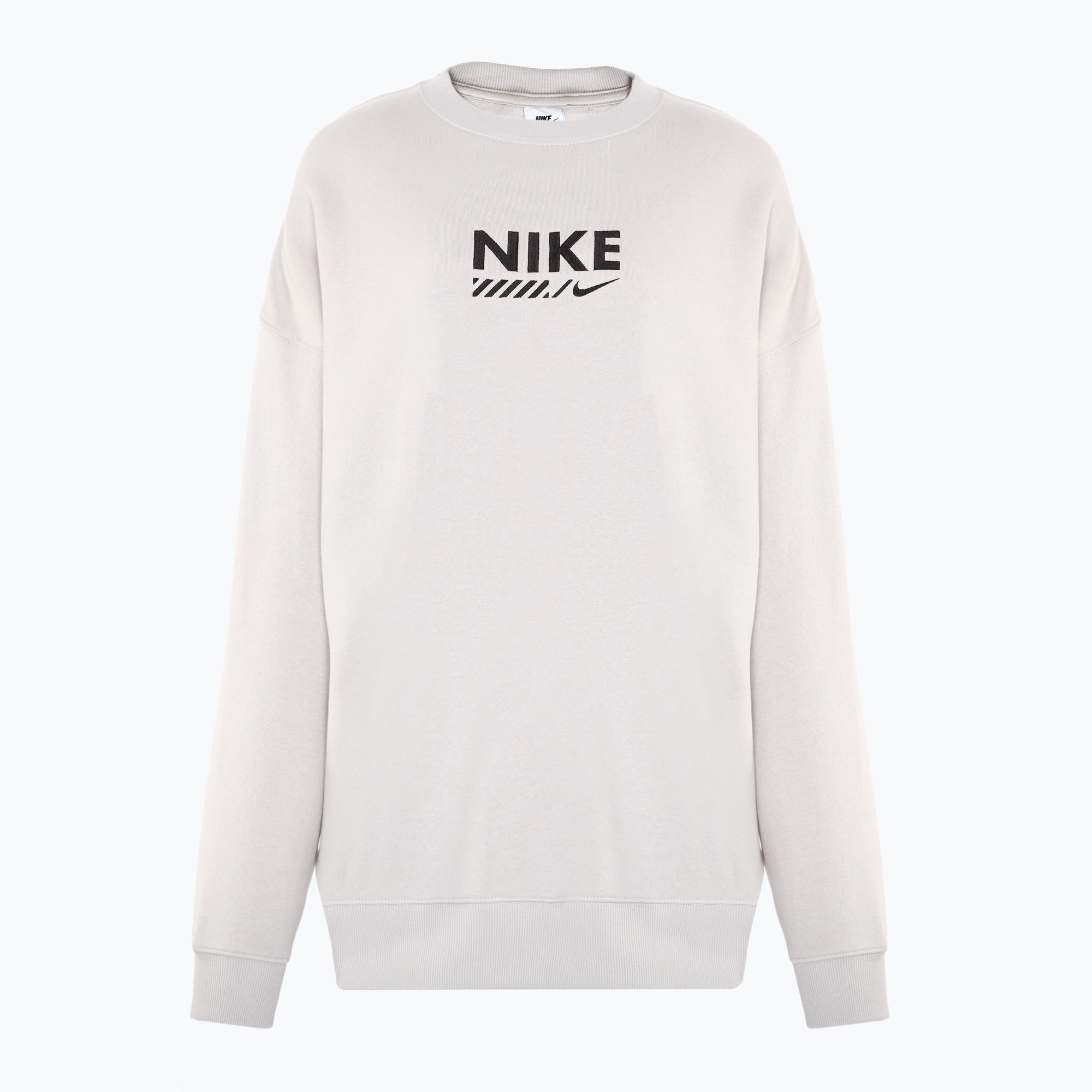 Bluza damska Nike Sportswear Oversized Crew-Neck light iron ore 