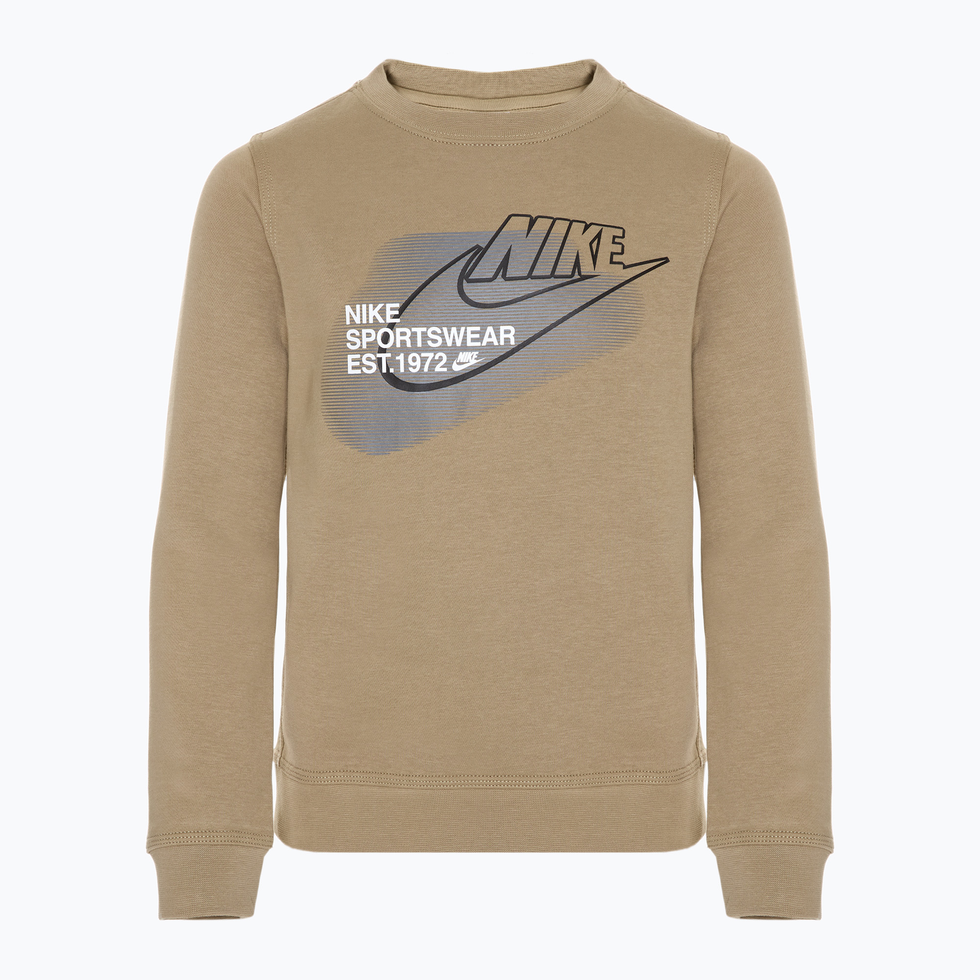 Bluza dziecięca Nike Sportswear Standard Issue Crew-Neck khaki 