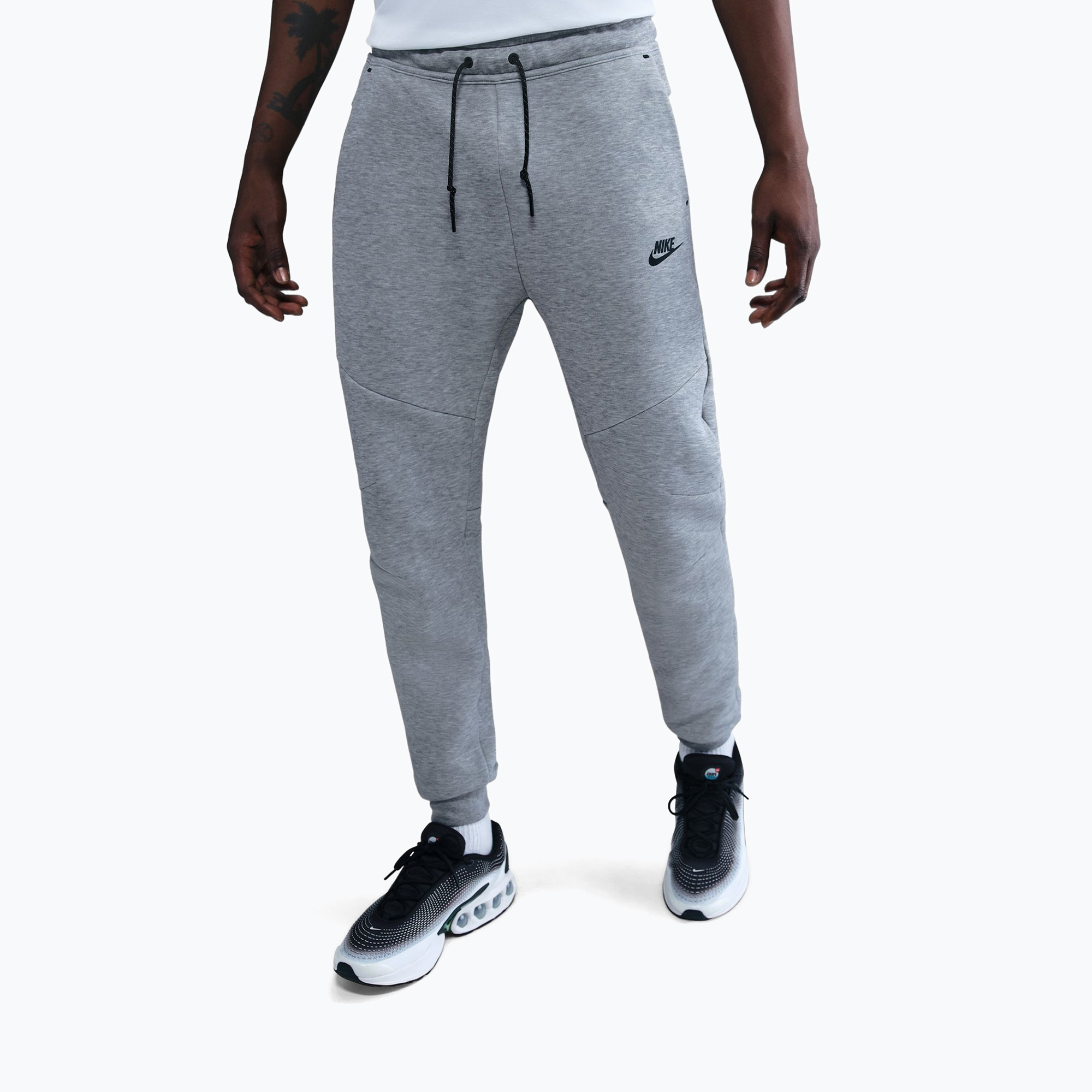 Spodnie męskie Nike Tech Joggers dark grey heather/black 