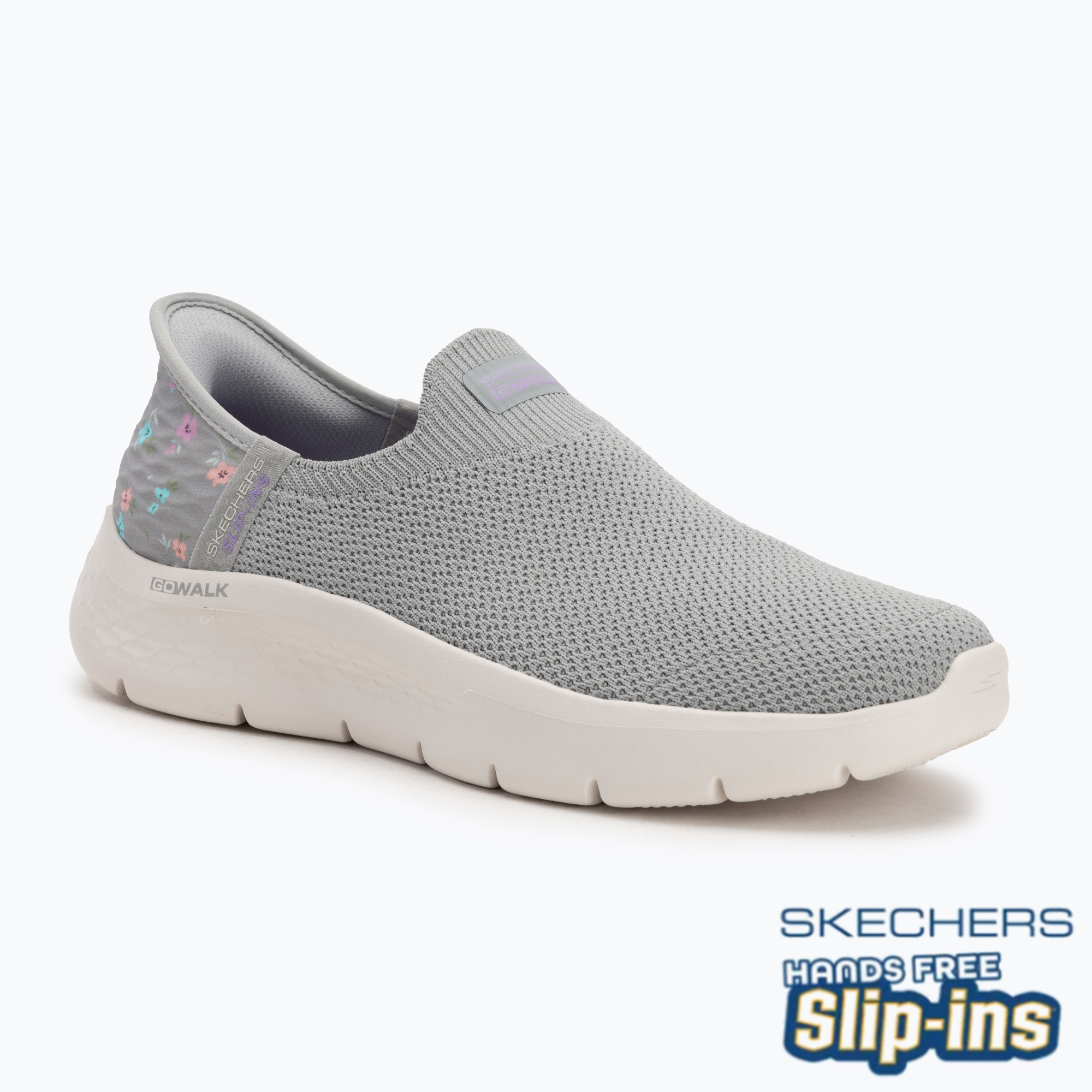 Дамски обувки SKECHERS Go Walk Flex Sunset Rose gray/lavender