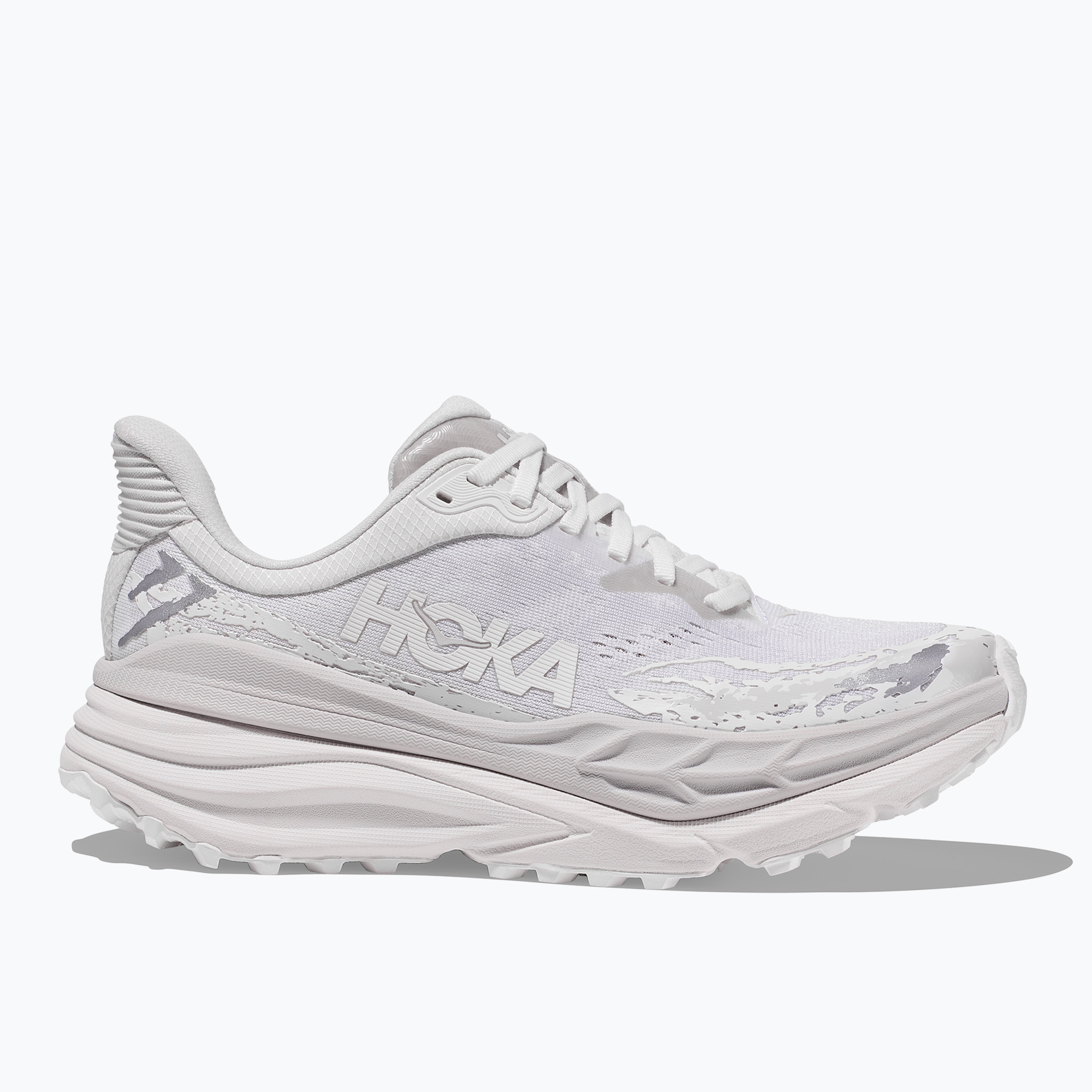 Buty do biegania damskie HOKA Stinson 7 white/white 