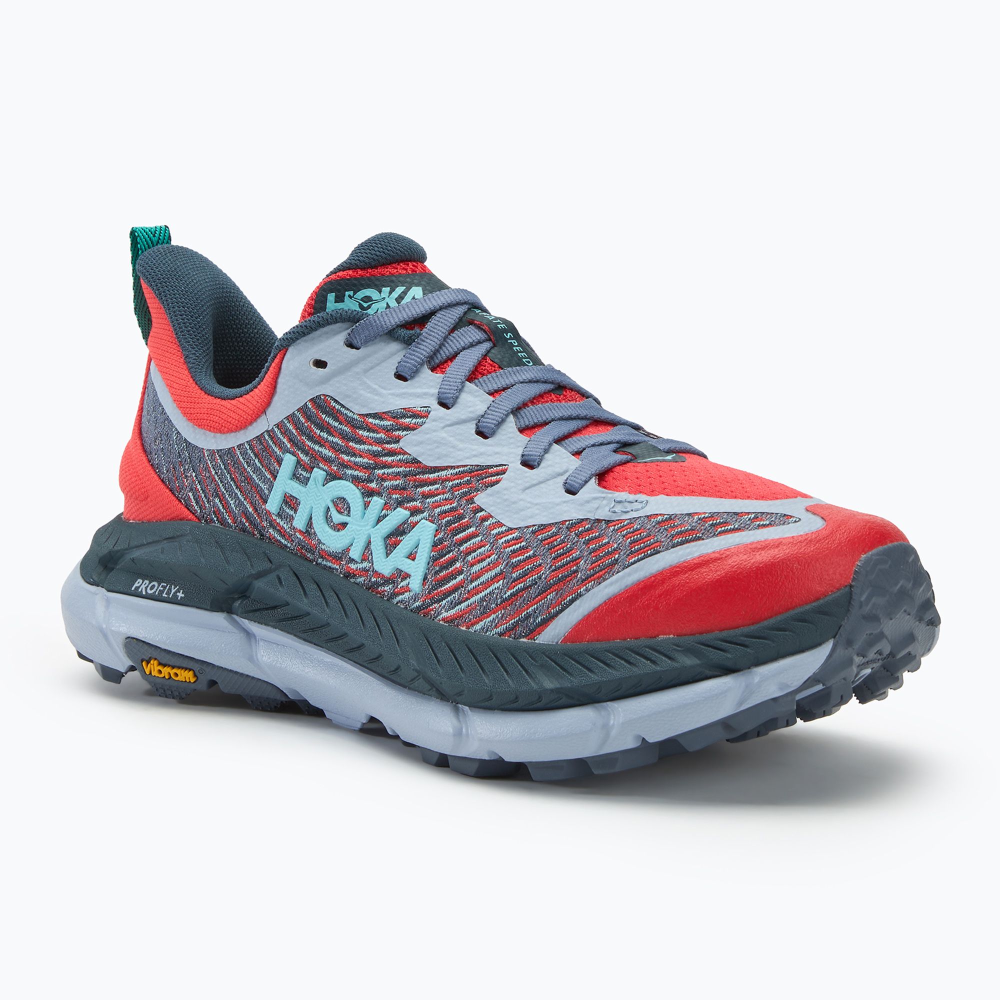Buty do biegania damskie HOKA Mafate Speed 4 cerise/stormy skies 