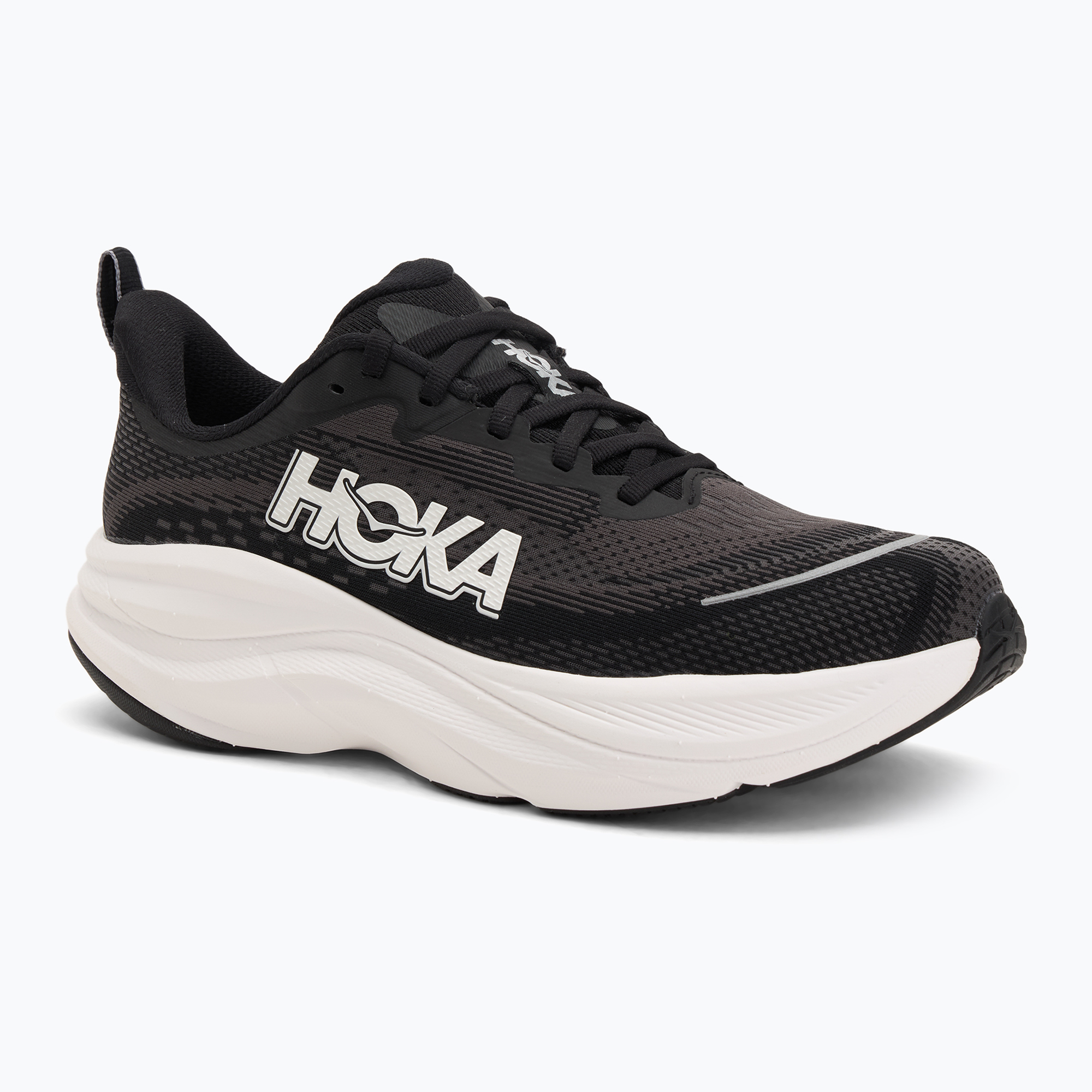 Buty do biegania męskie HOKA Skyflow Wide black/white 
