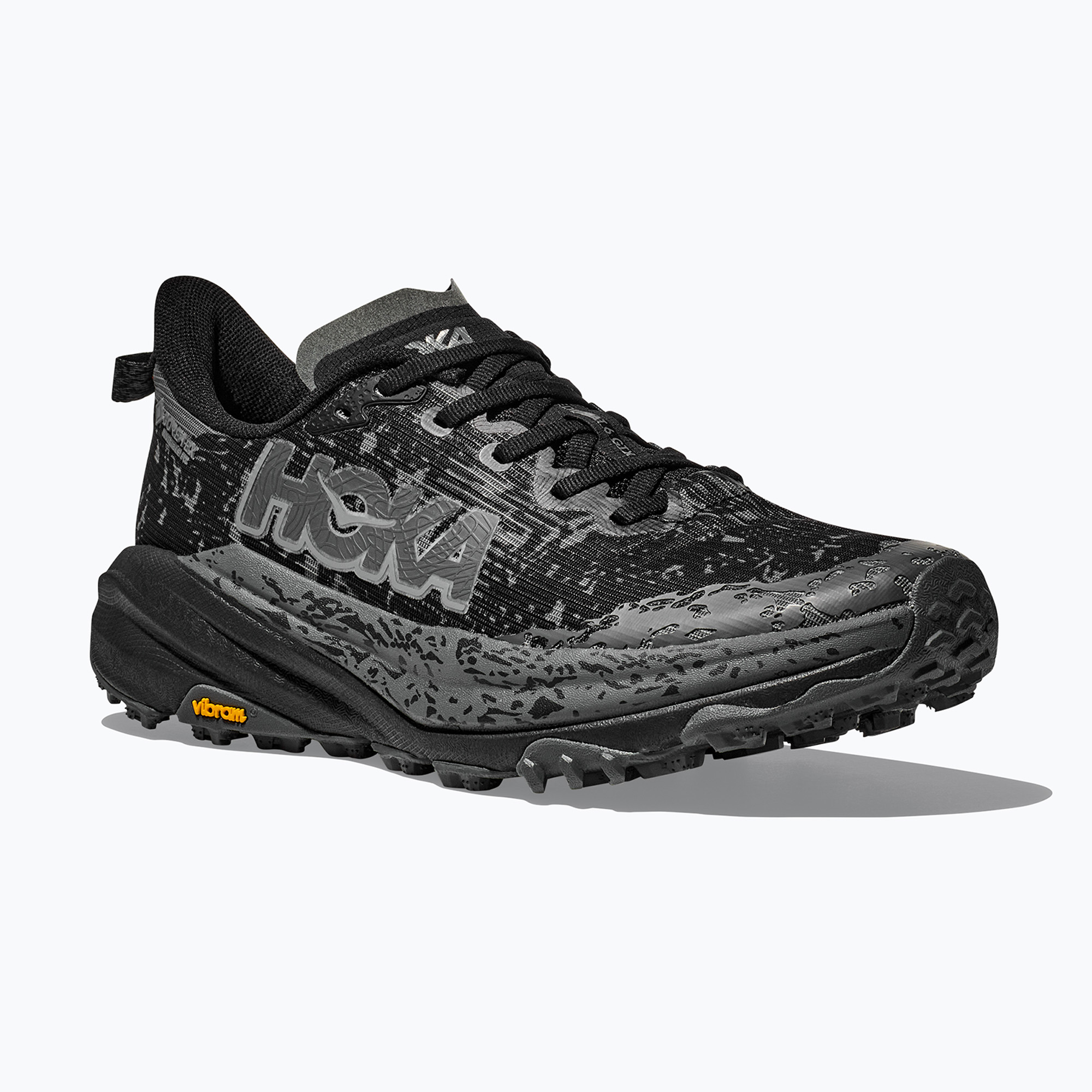 Buty do biegania damskie HOKA Speedgoat 6 GTX Wide black/alabaster 