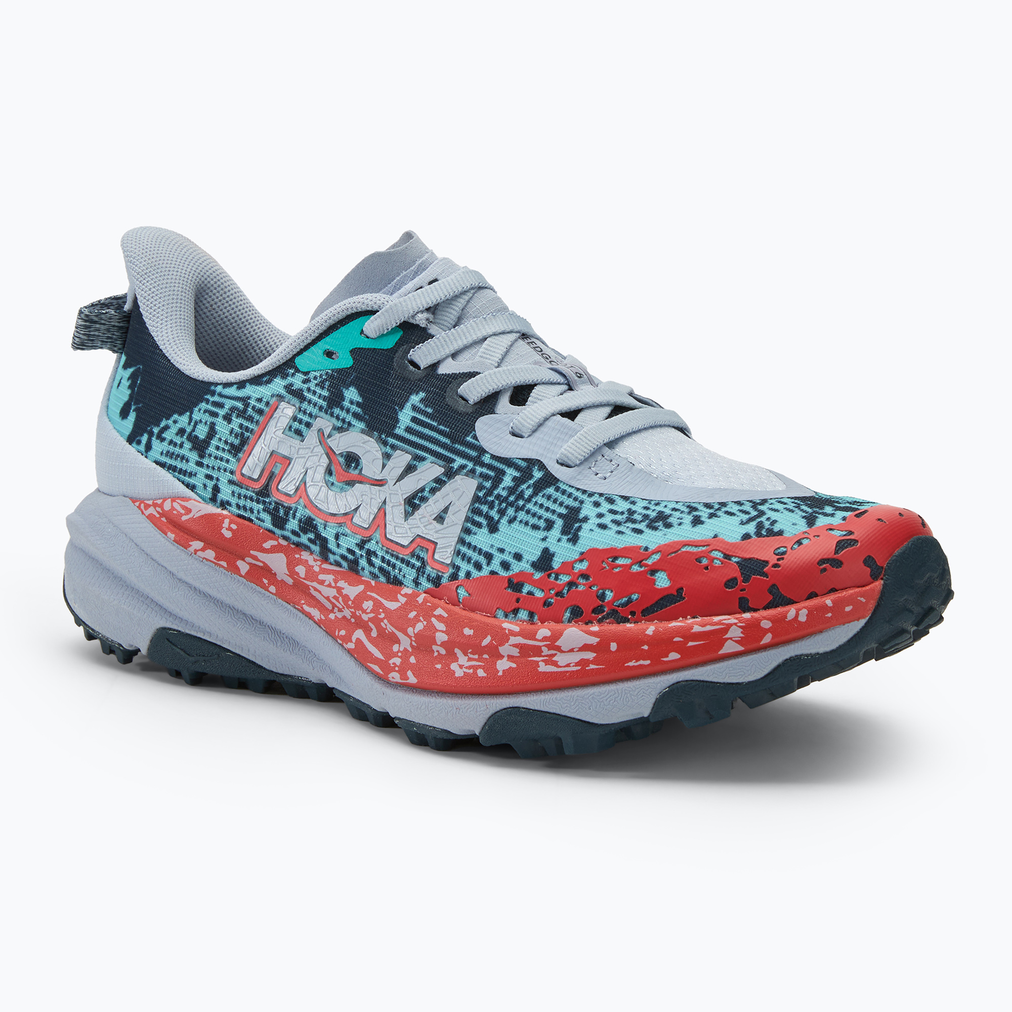 Buty do biegania dziecięce HOKA Speedgoat 6 gull/stormy skies 