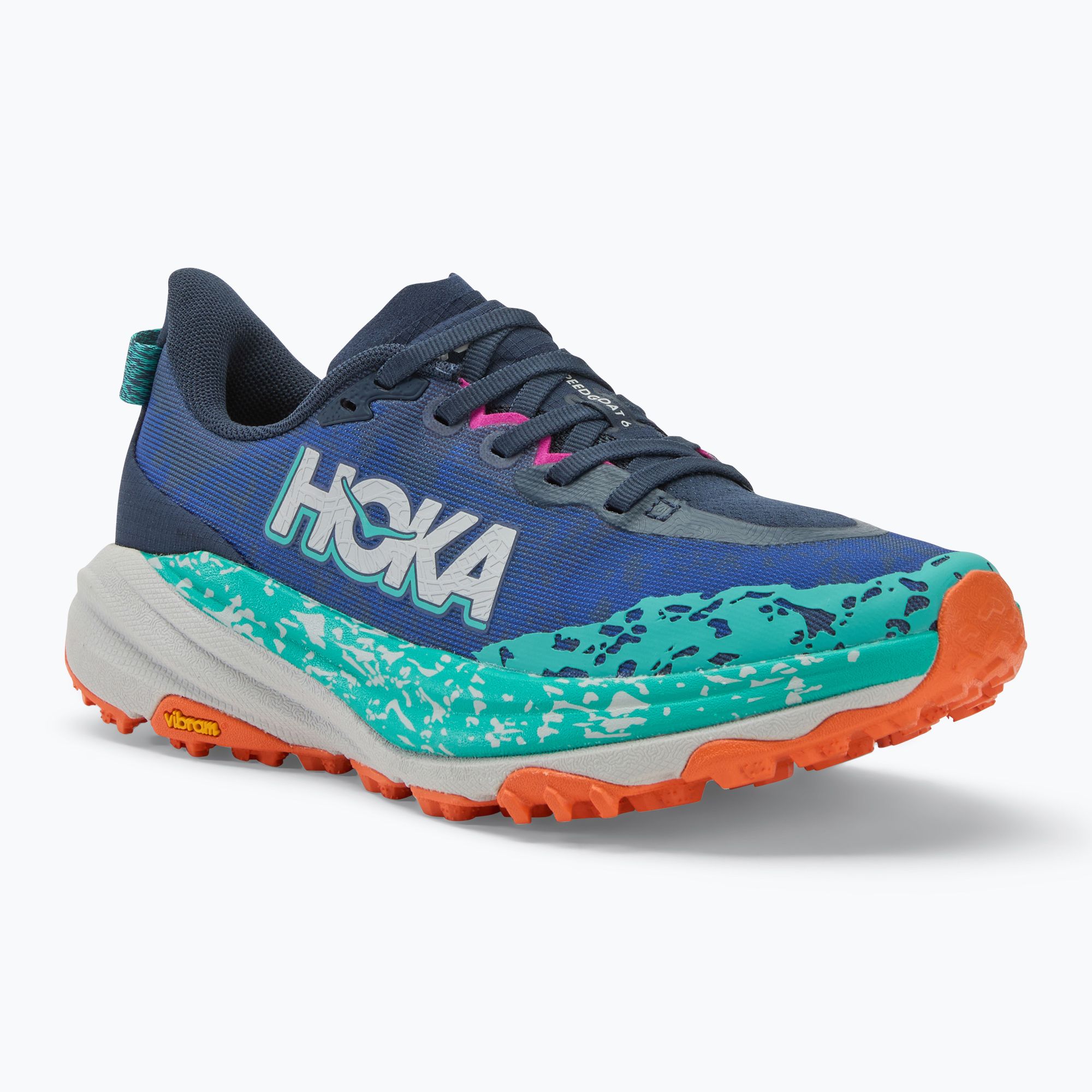 Buty do biegania damskie HOKA Speedgoat 6 varsity navy/meteor 