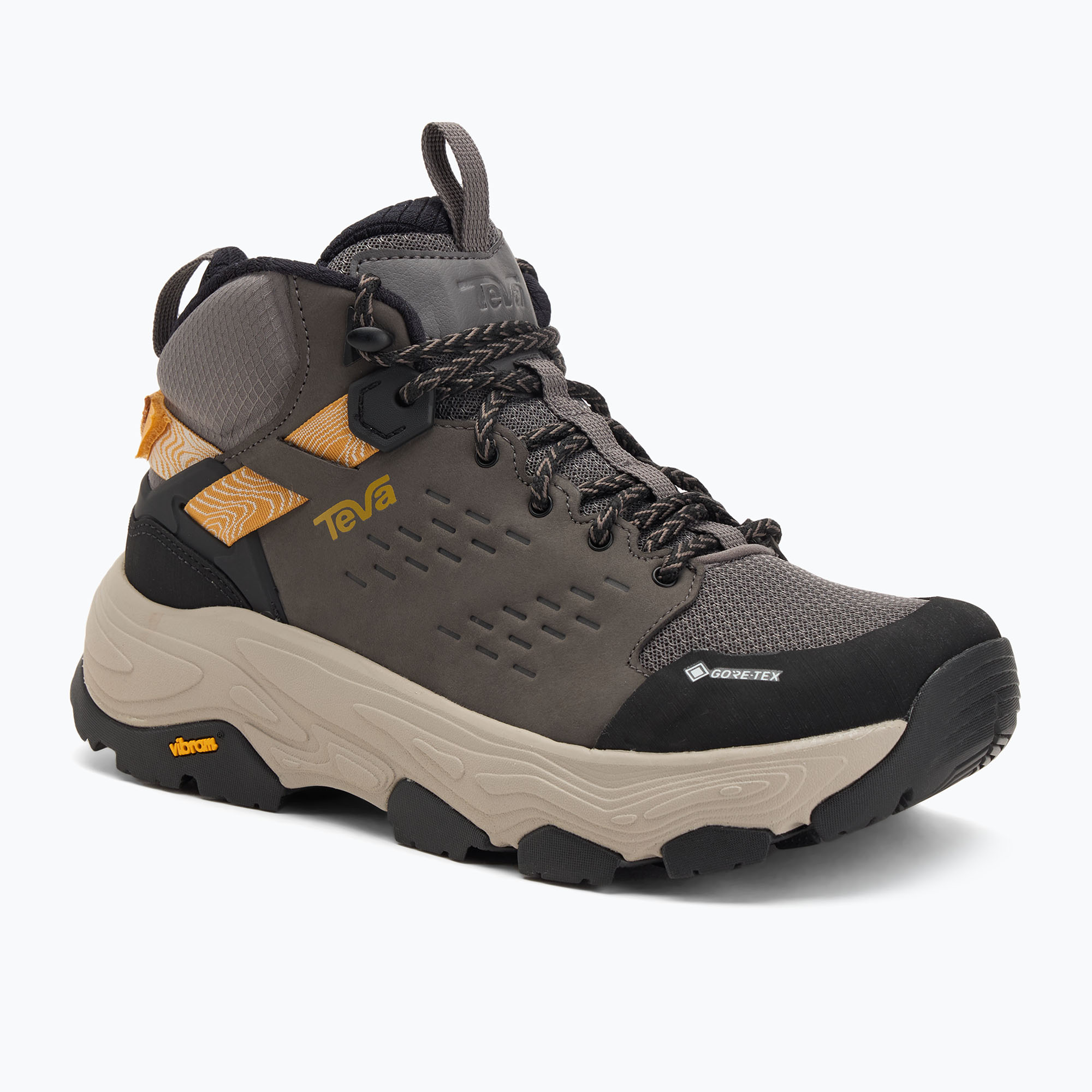 Pánska treková obuv Teva Grandview Max GTX charcoal/black (Grandview Max GTX 1164771-CHRCL-11.5)