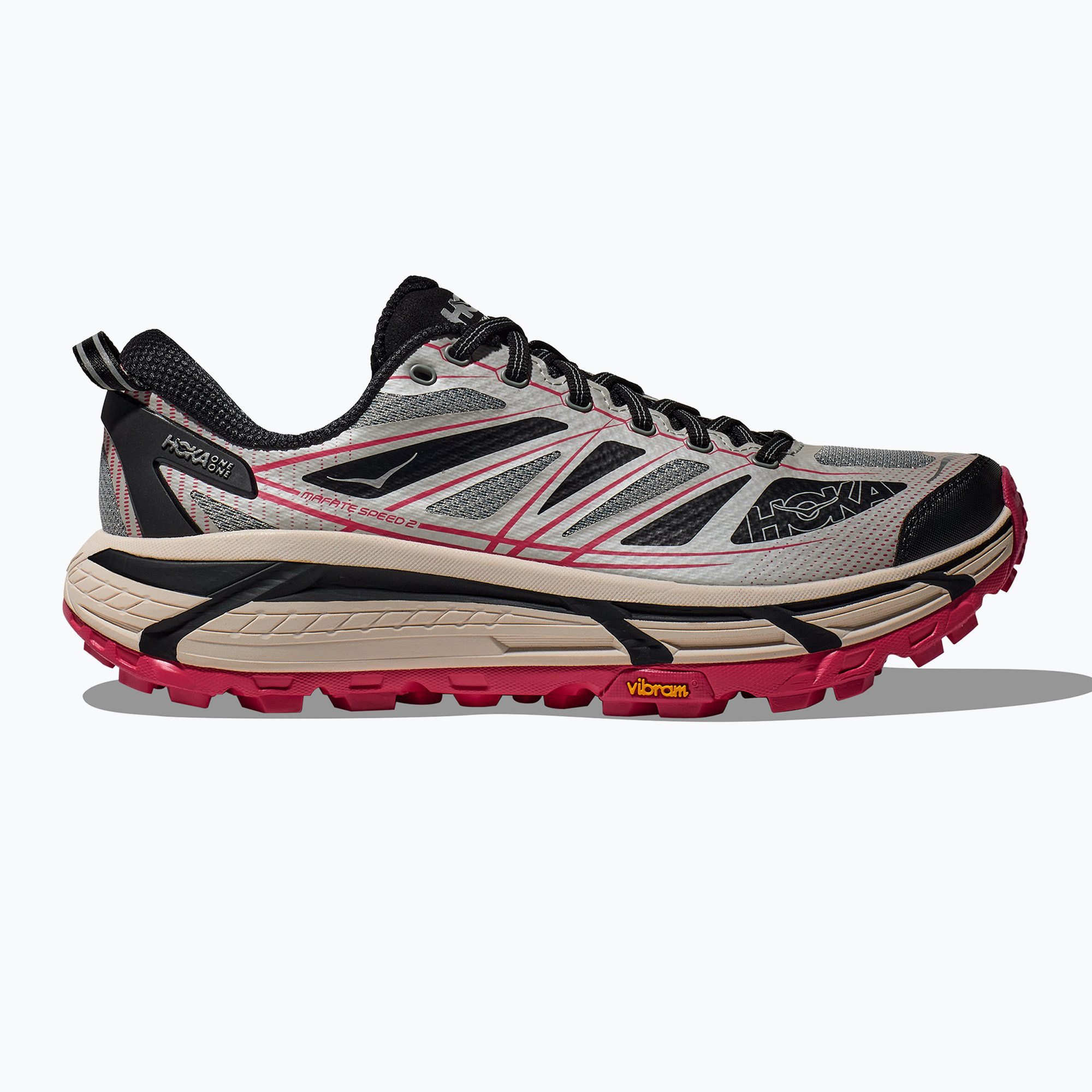 Buty HOKA Mafate Speed 2 galactic grey/ruby red 