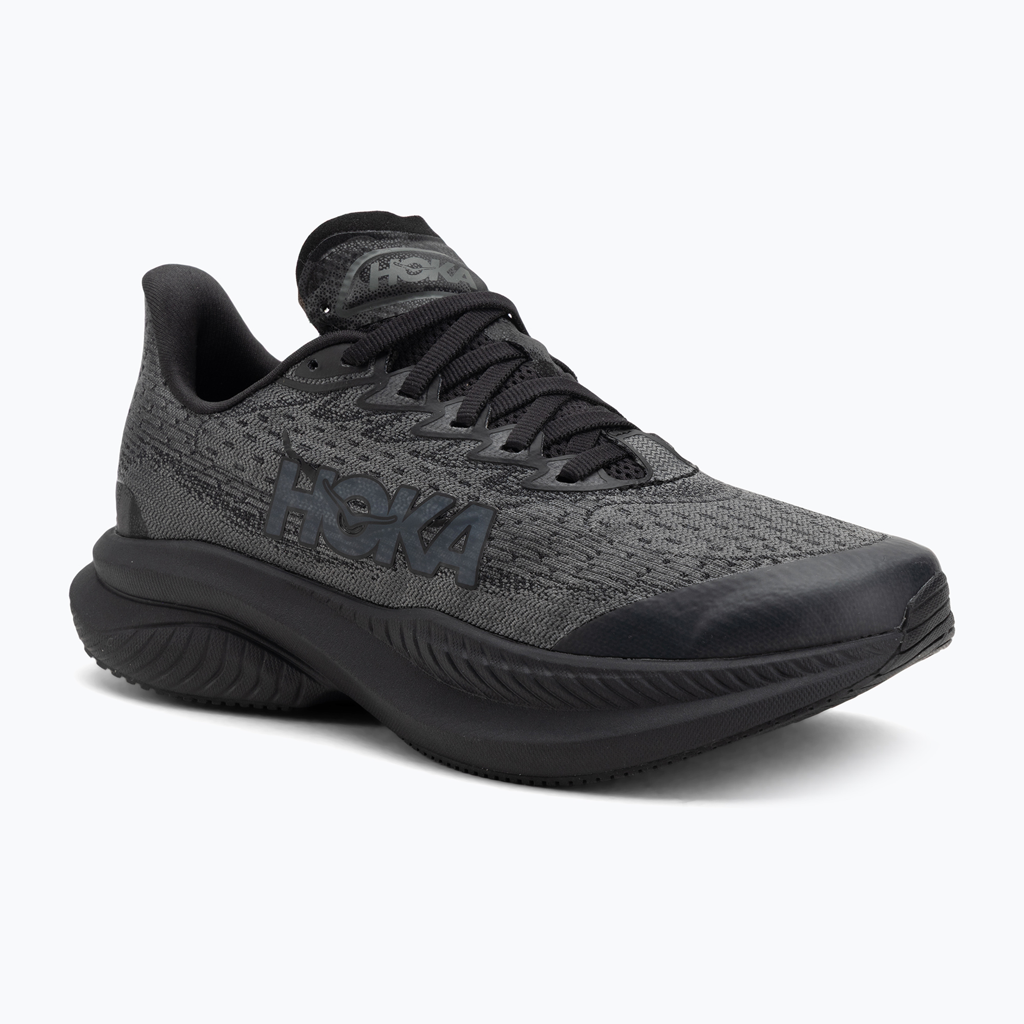 Buty do biegania dziecięce HOKA Mach 6 black/black 