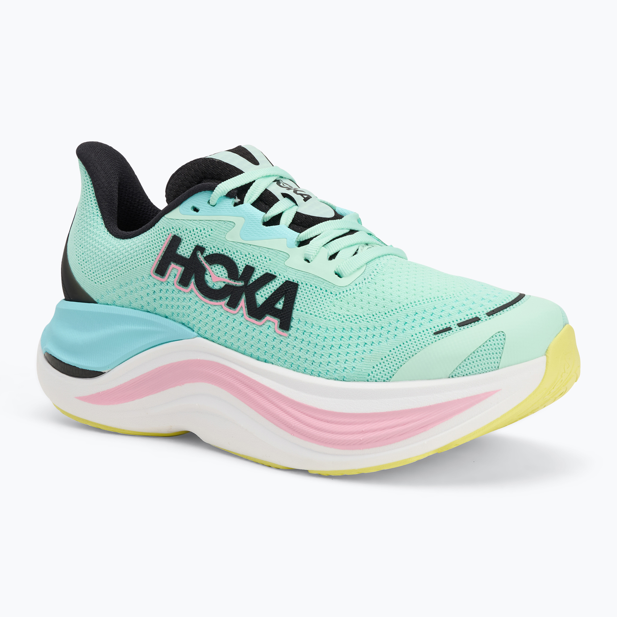 Buty do biegania damskie HOKA Skyward X mint fluorite/blue spark 