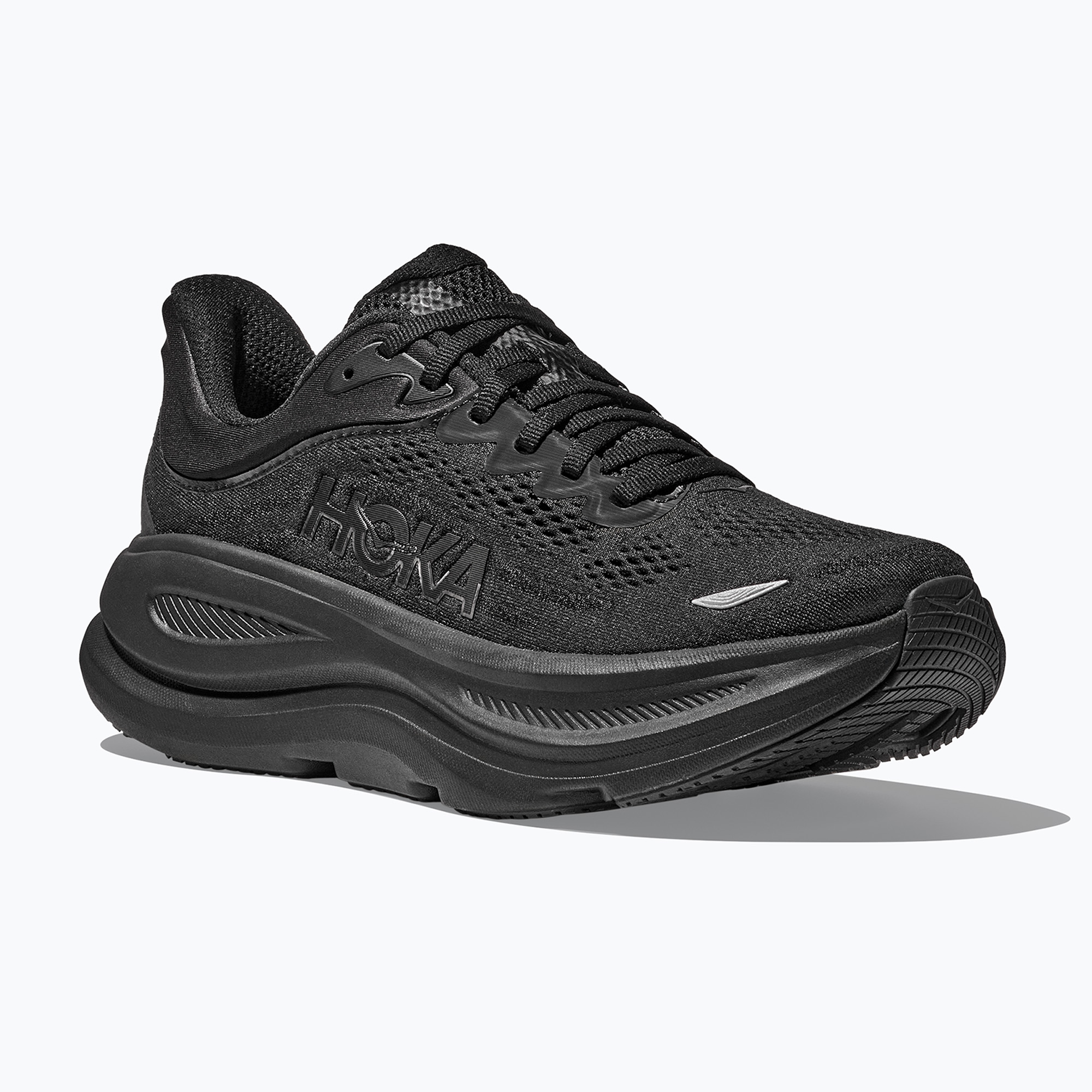 Buty do biegania damskie HOKA Bondi 9 Wide black/black 