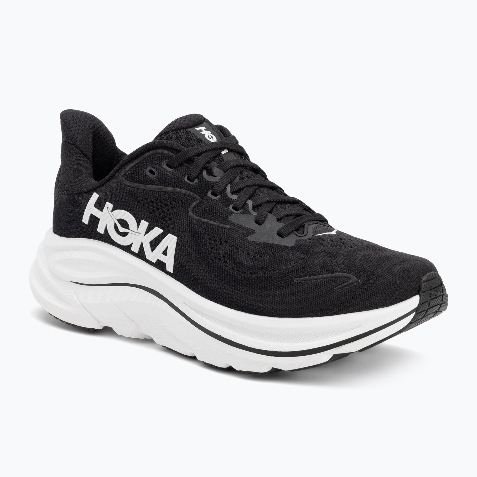 Buty do biegania męskie HOKA Clifton 10 black/white 