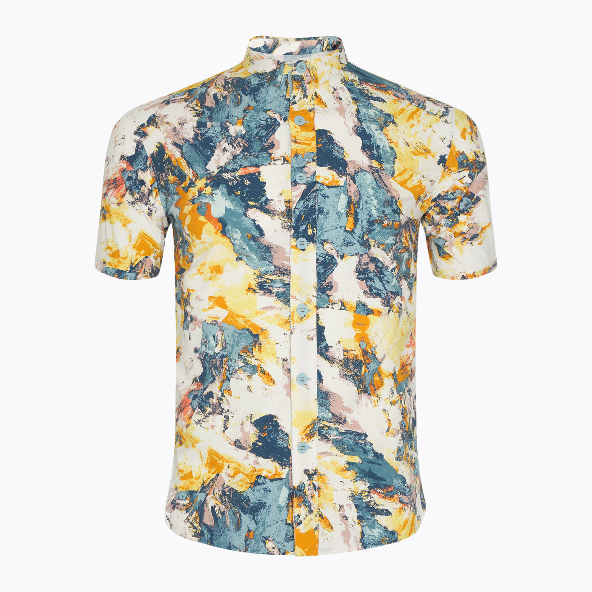 Koszula męska HOKA SkyRun Polo sun run print 