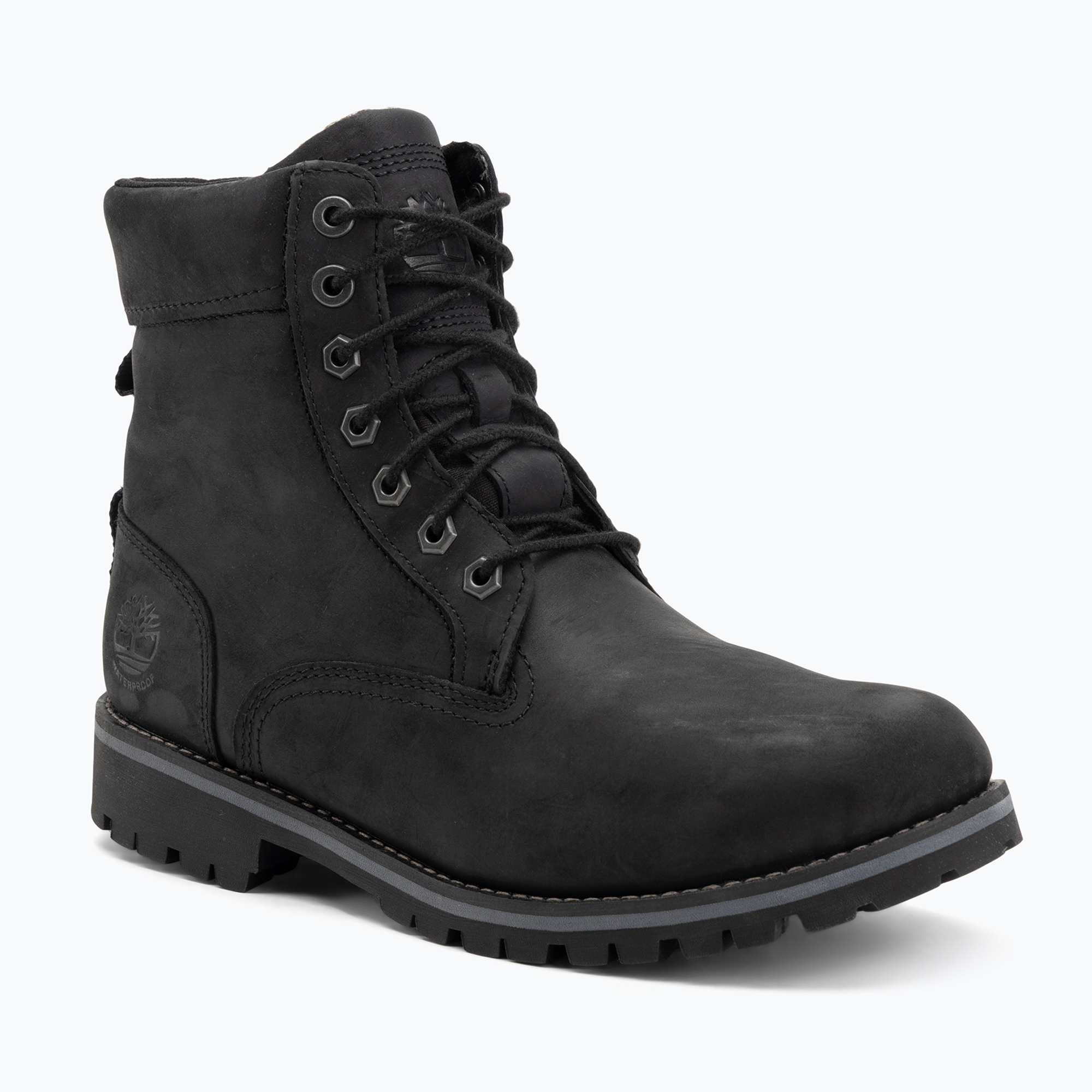 Buty męskie Timberland Rugged Wp Ii 6 In Plain Toe jet black
